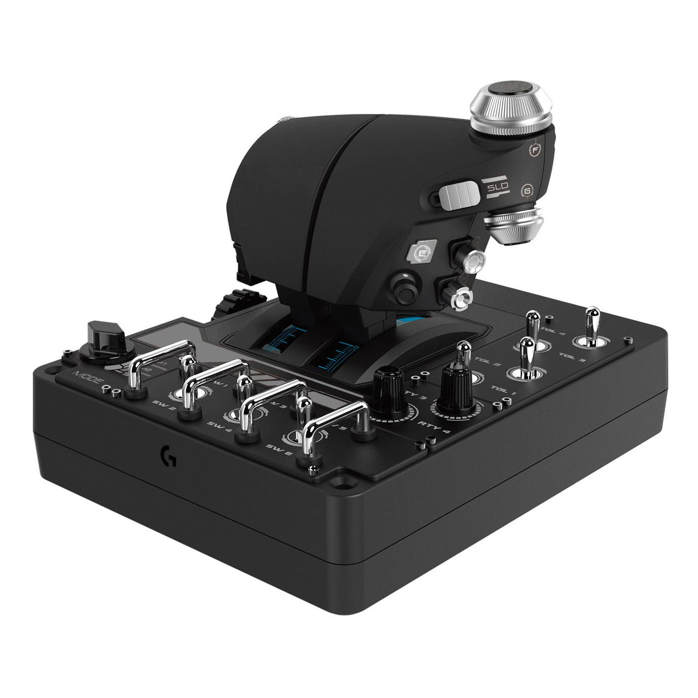 Saitek X56 HOTAS RGB Throttle & Stick Flugsteuerknüppel Joystick Gasregler