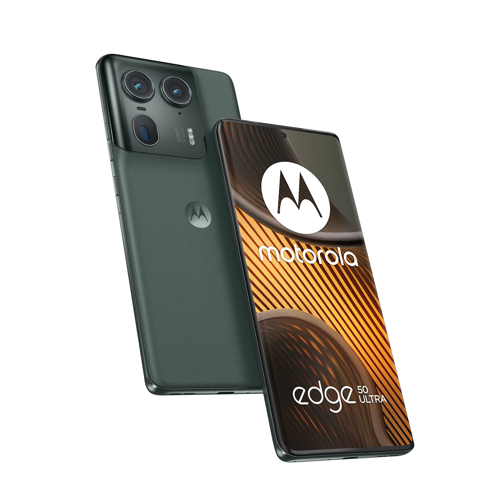 Motorola edge50 Ultra 5G 16GB + 1 TB Forest Grey Smartphone (6,7 Zoll, 50 MP, Triple-Kamera, 4.500-mAh, Octa-Core, Fingerabdrucksensor, Gesichtserkennung, grün)