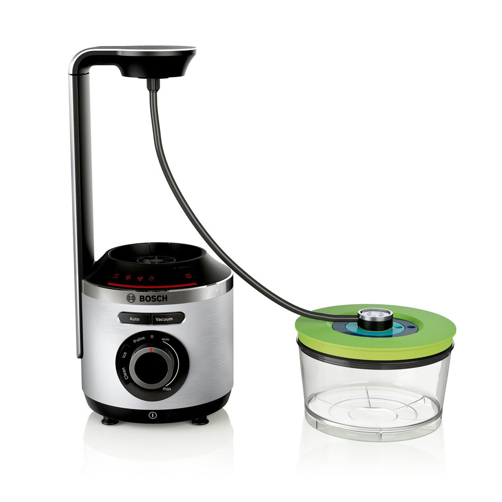 Bosch MMBV622M Vakuum-Mixer silber Bosch MMBV622M Vakuum-Mixer silber