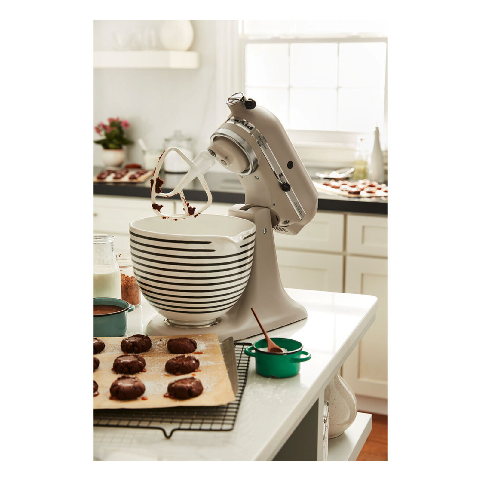 KitchenAid 5KSM2CB5PHS Keramikrührschüssel 4,7L