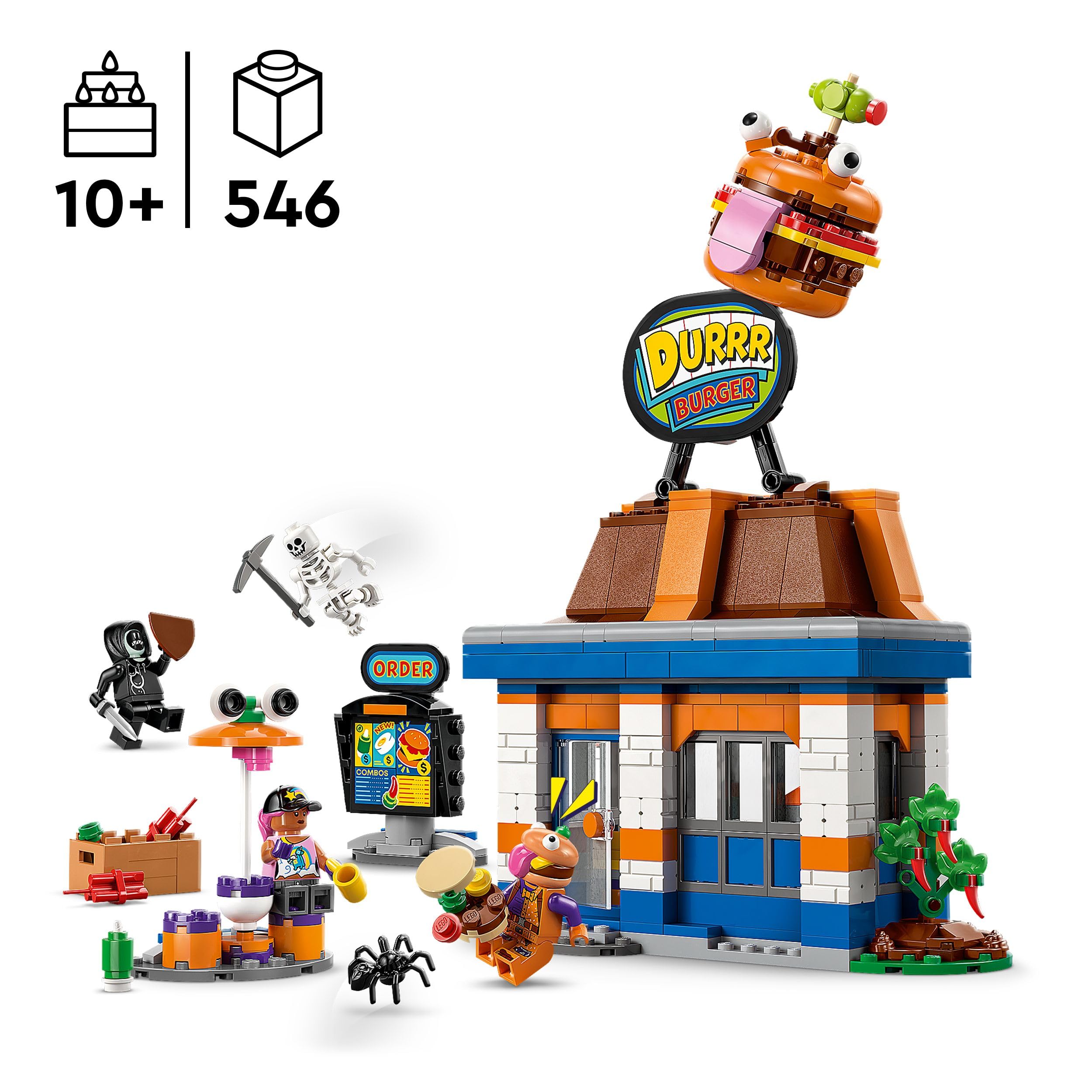 LEGO Fortnite Durrr Burger Restaurant 77076