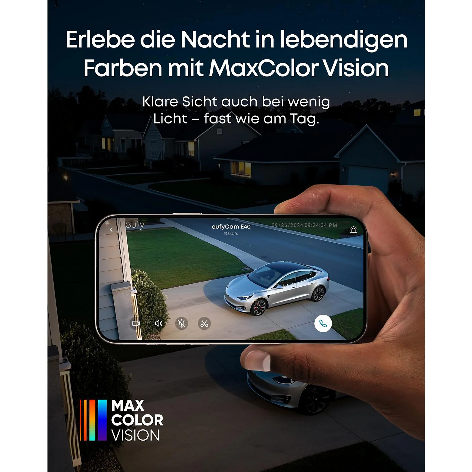 eufy Cam E40 2-Cam Kit + HomeBase S380 Überwachungskamera