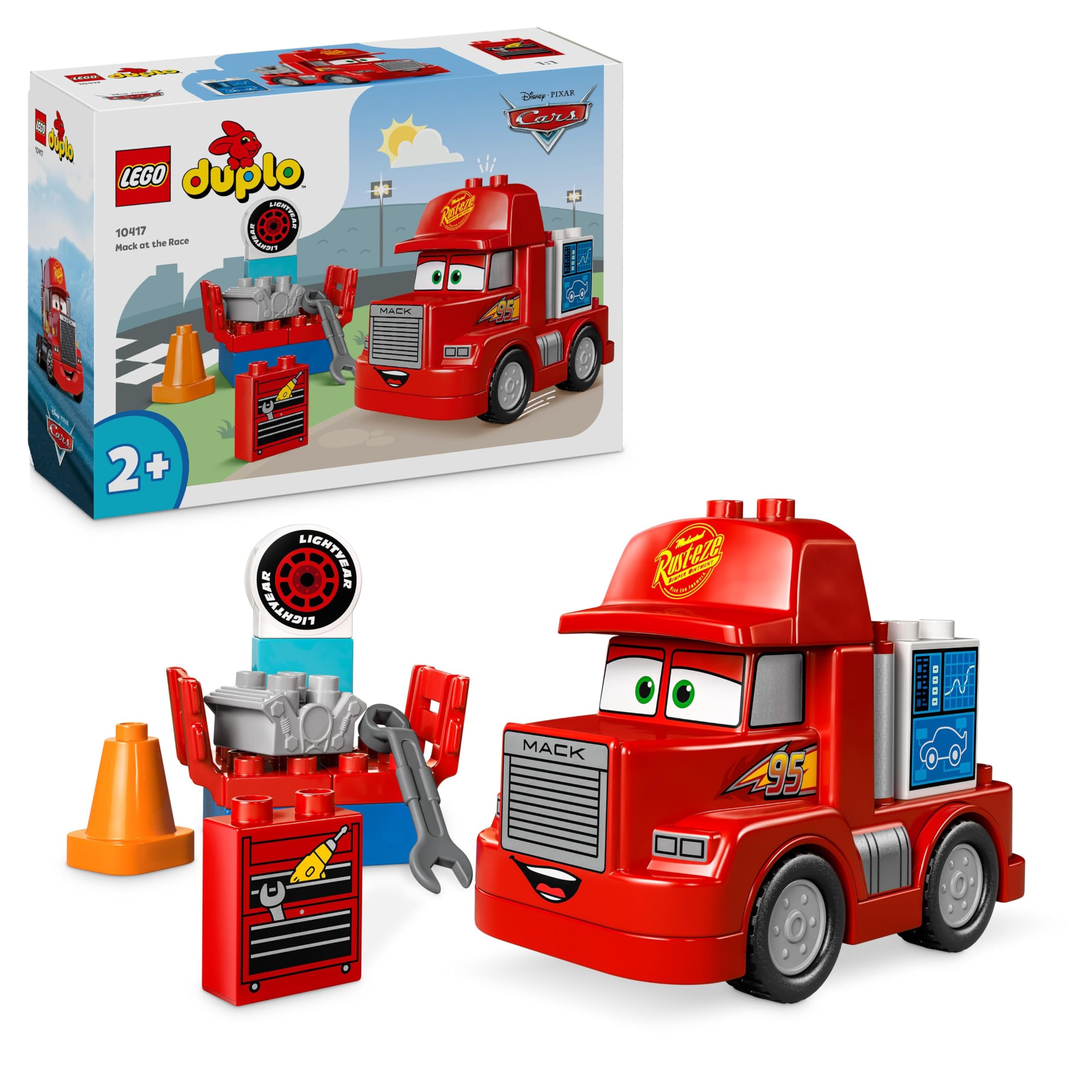LEGO DUPLO | Disney and Pixar’s Cars Mack Truck beim Rennen 10417
