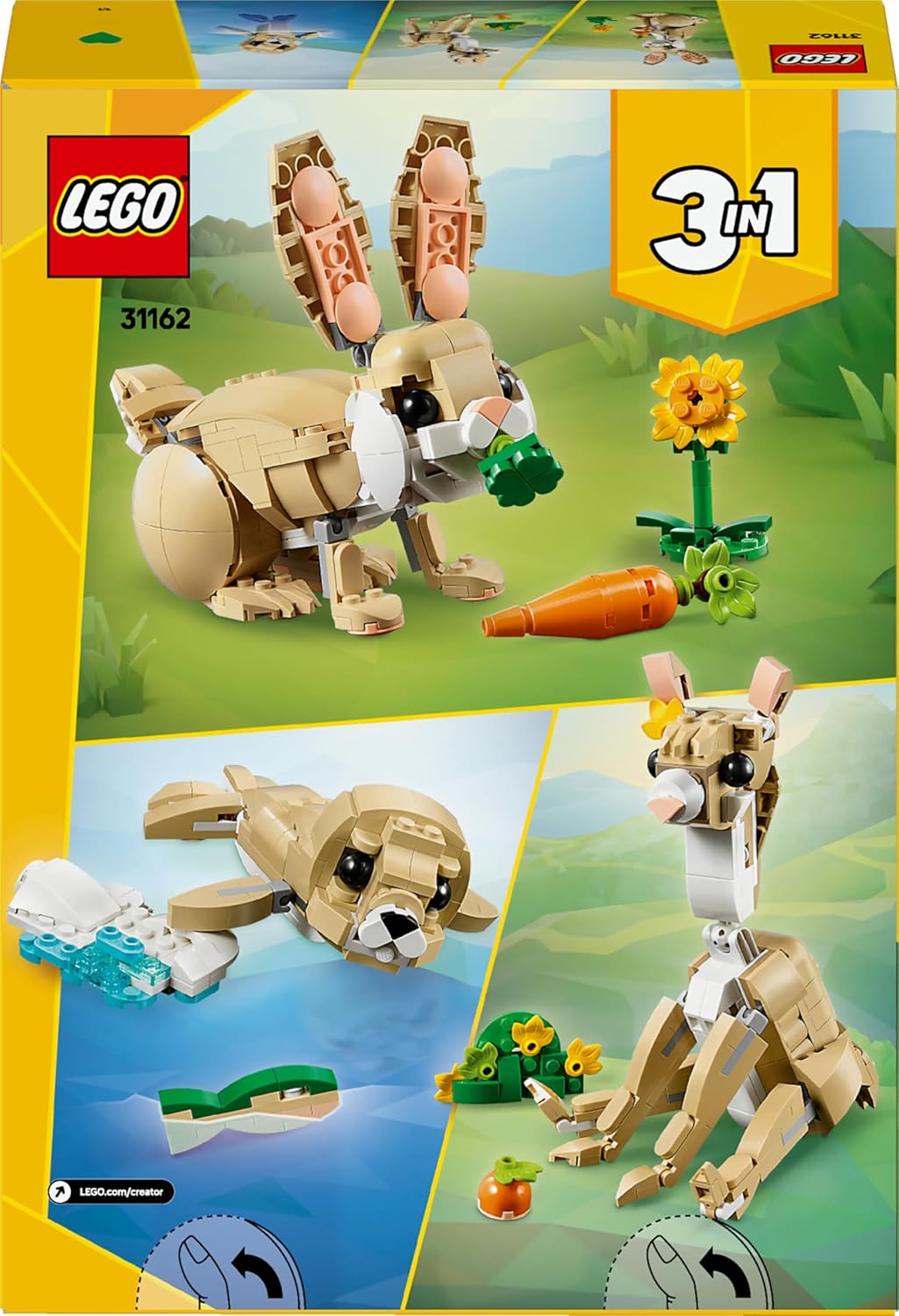 LEGO Creator 3in1 Häschen 31162