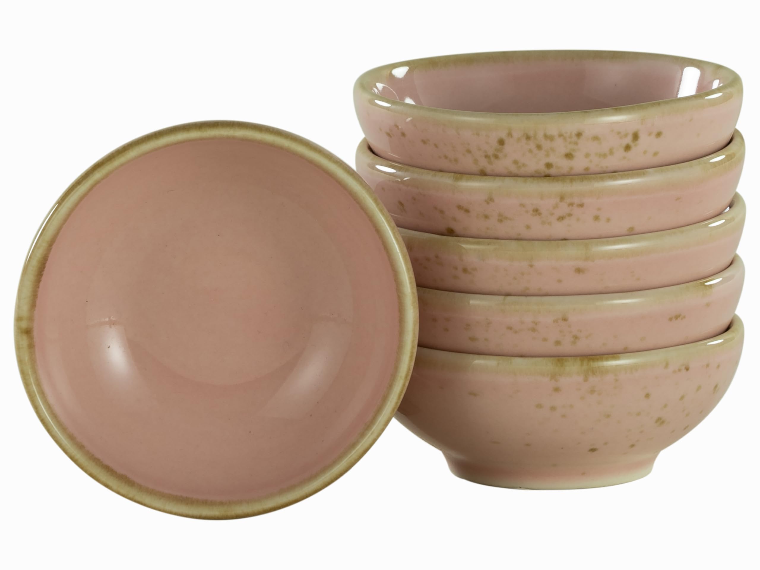 Creatable, 21974, Serie NATURE COLLECTION, Rosé, 6-teiliges, Sojaschale