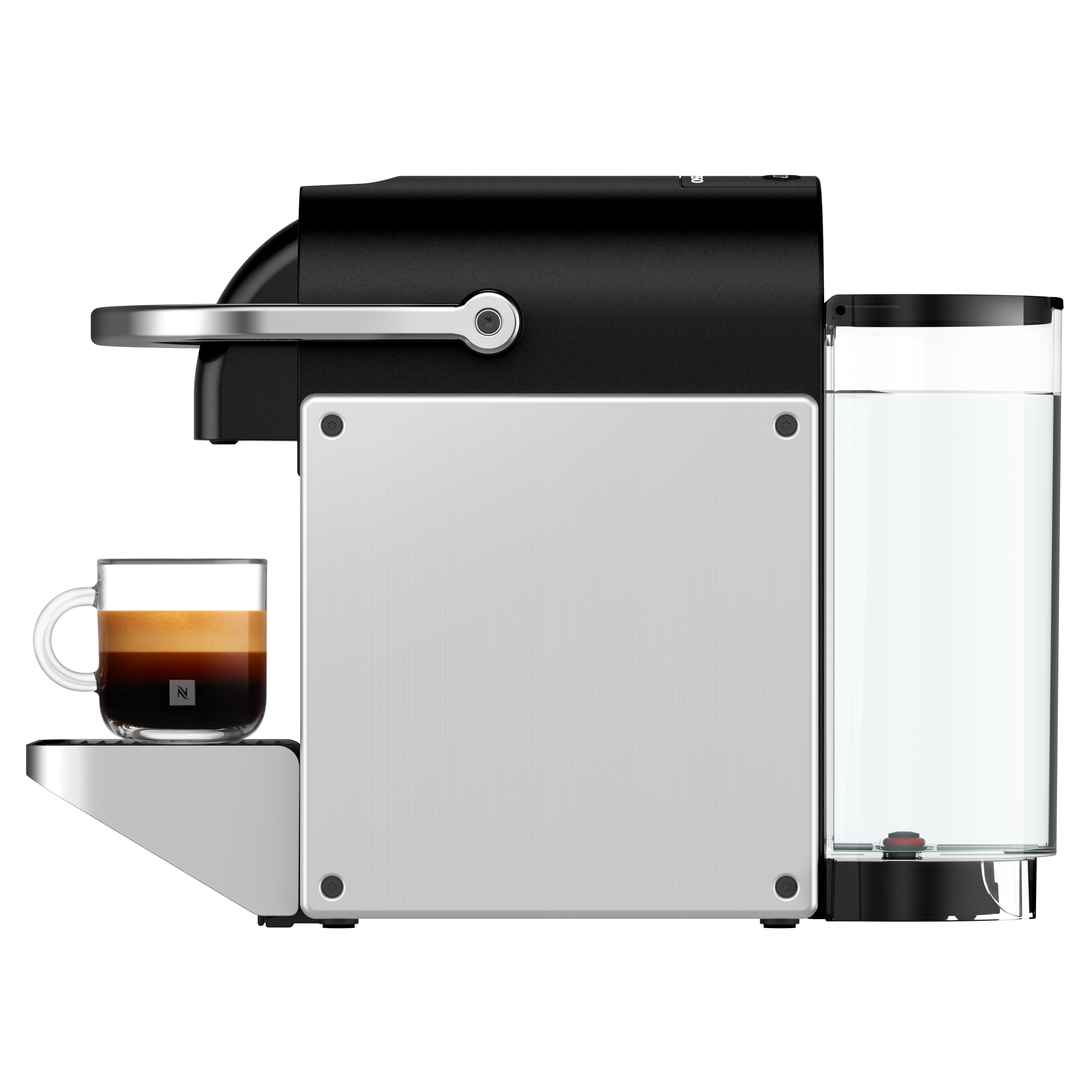 De'Longhi EN127.S PIXIE Re-Design silber Nespresso-Kapselmaschine