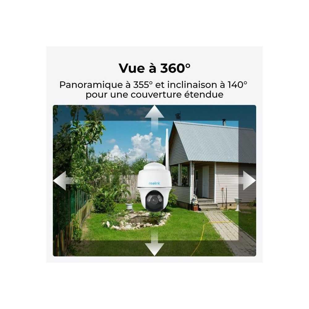 Reolink Argus Series B430 Außenkamera inklusive Solarpanel