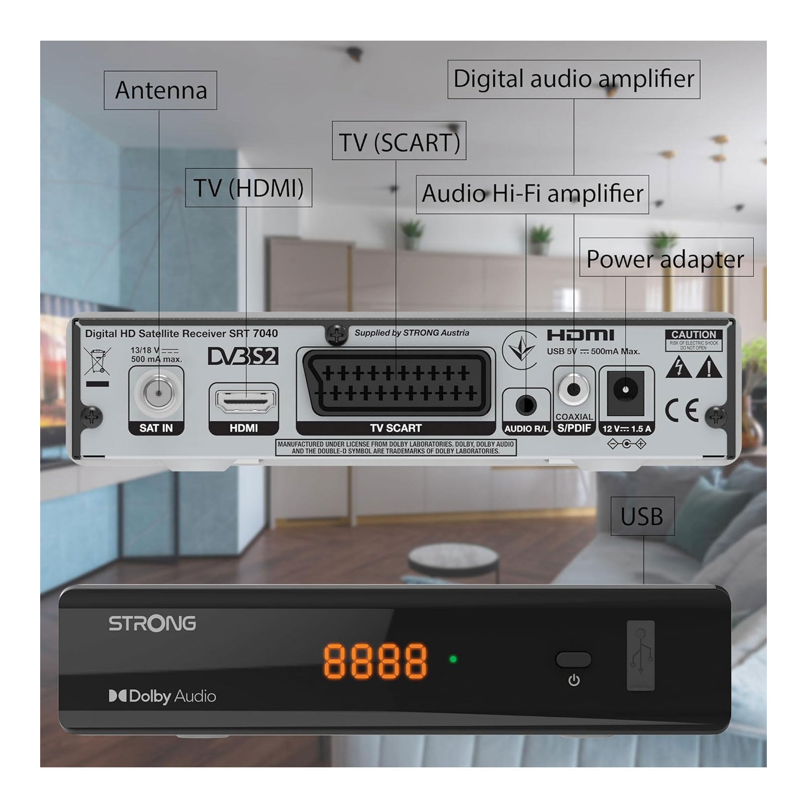 Strong SRT 7040 DVB-S2 SAT-Receiver