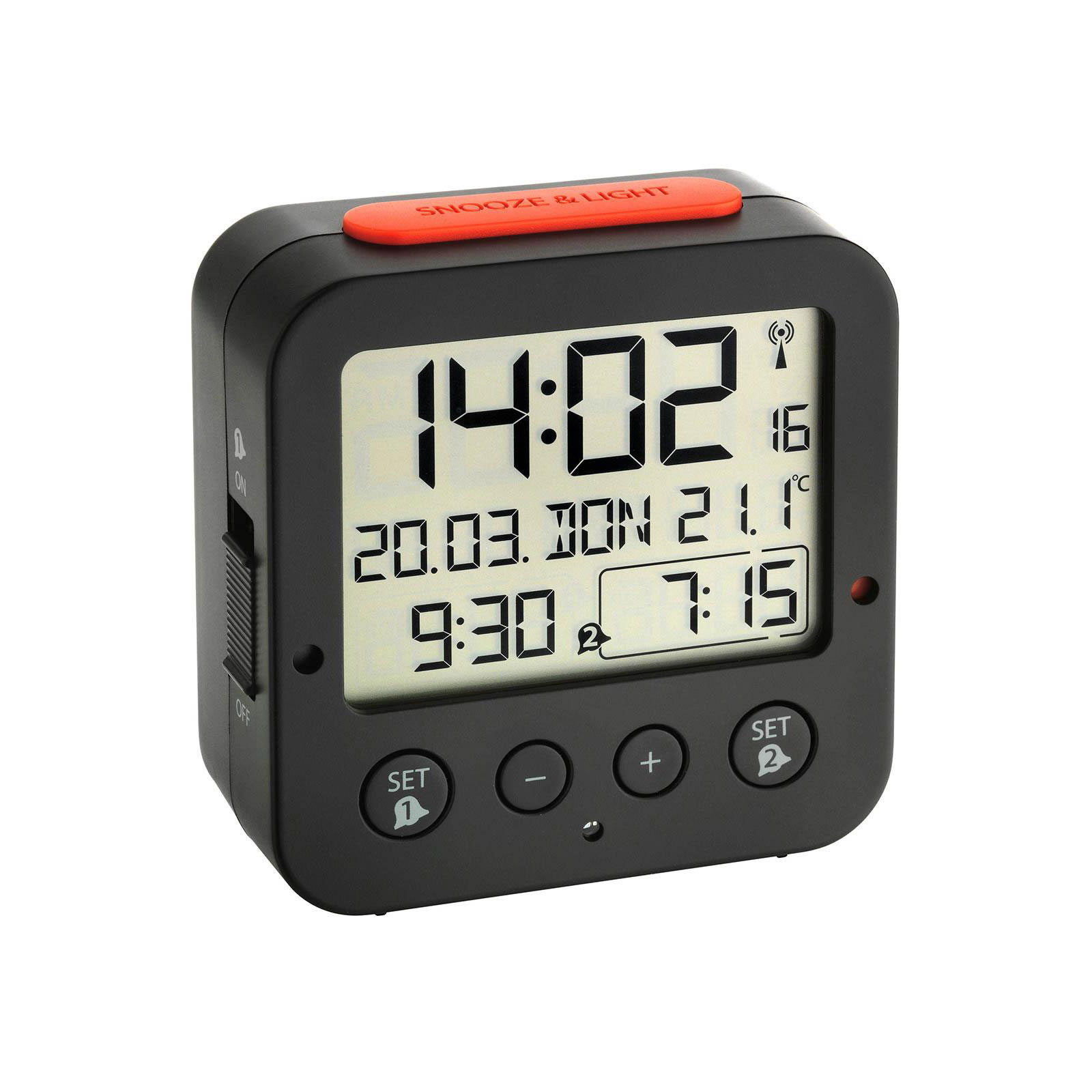 TFA Dostmann Funkwecker 60.2528 DIG. FUNKWE. BINGO TFA Dostmann Funkwecker 60.2528 DIG. FUNKWE. BINGO