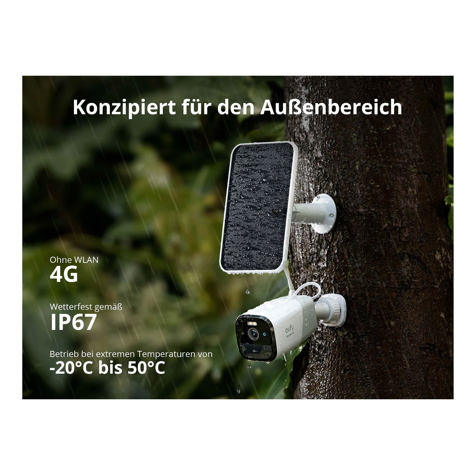 Eufy 4G LTE Starlight Camera Außenkamera