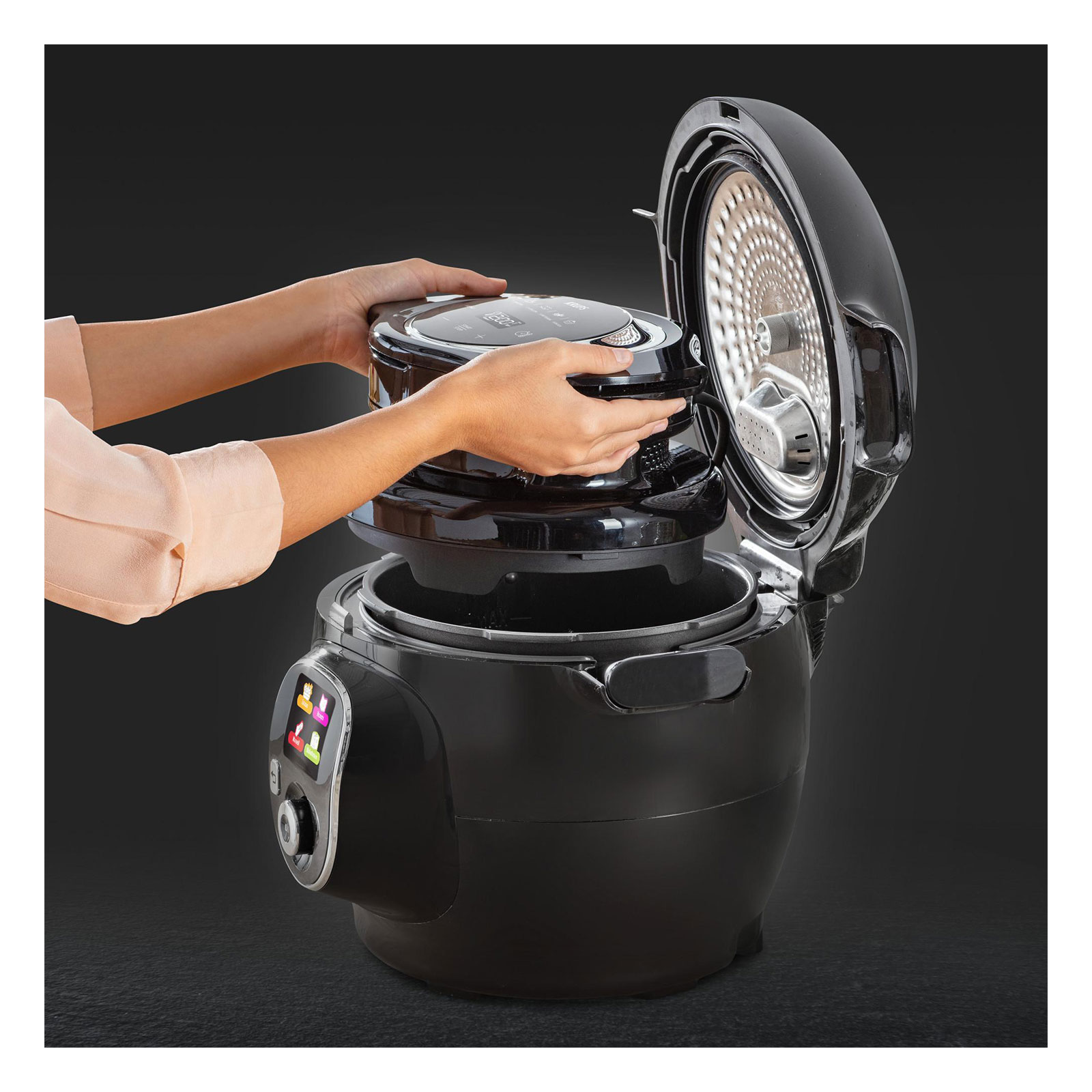 KRUPS AJ1508 Cook4Me Extra Crisp Multikocher-Aufsatz