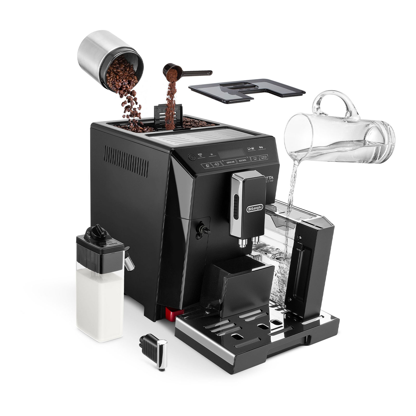 DeLonghi ECAM 44.668.B Kaffeevollautomat Refurbished