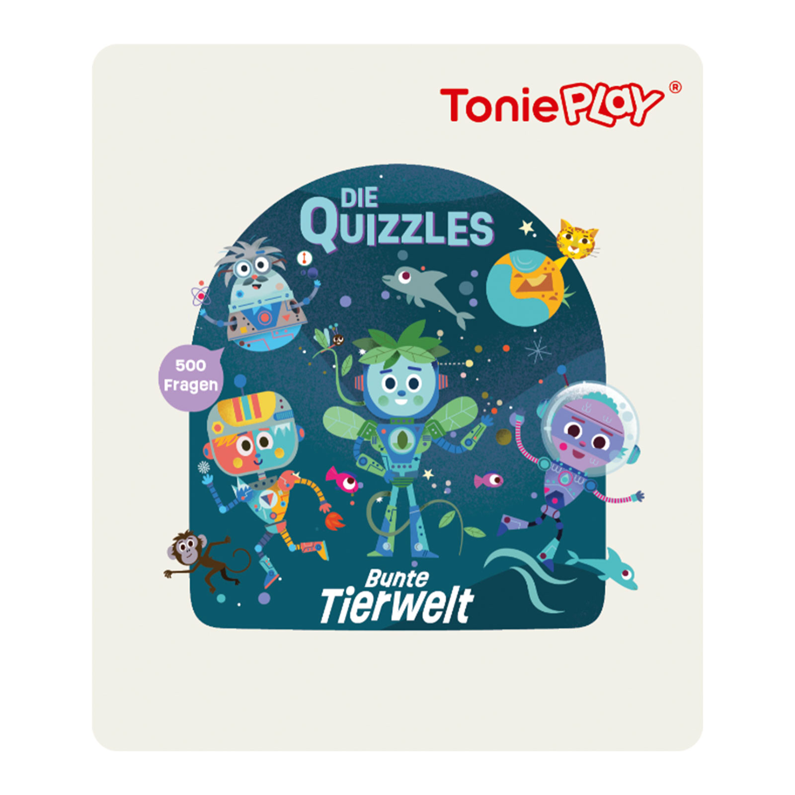 tonies Die Quizzles: Bunte Tierwelt Tonieplay Game S