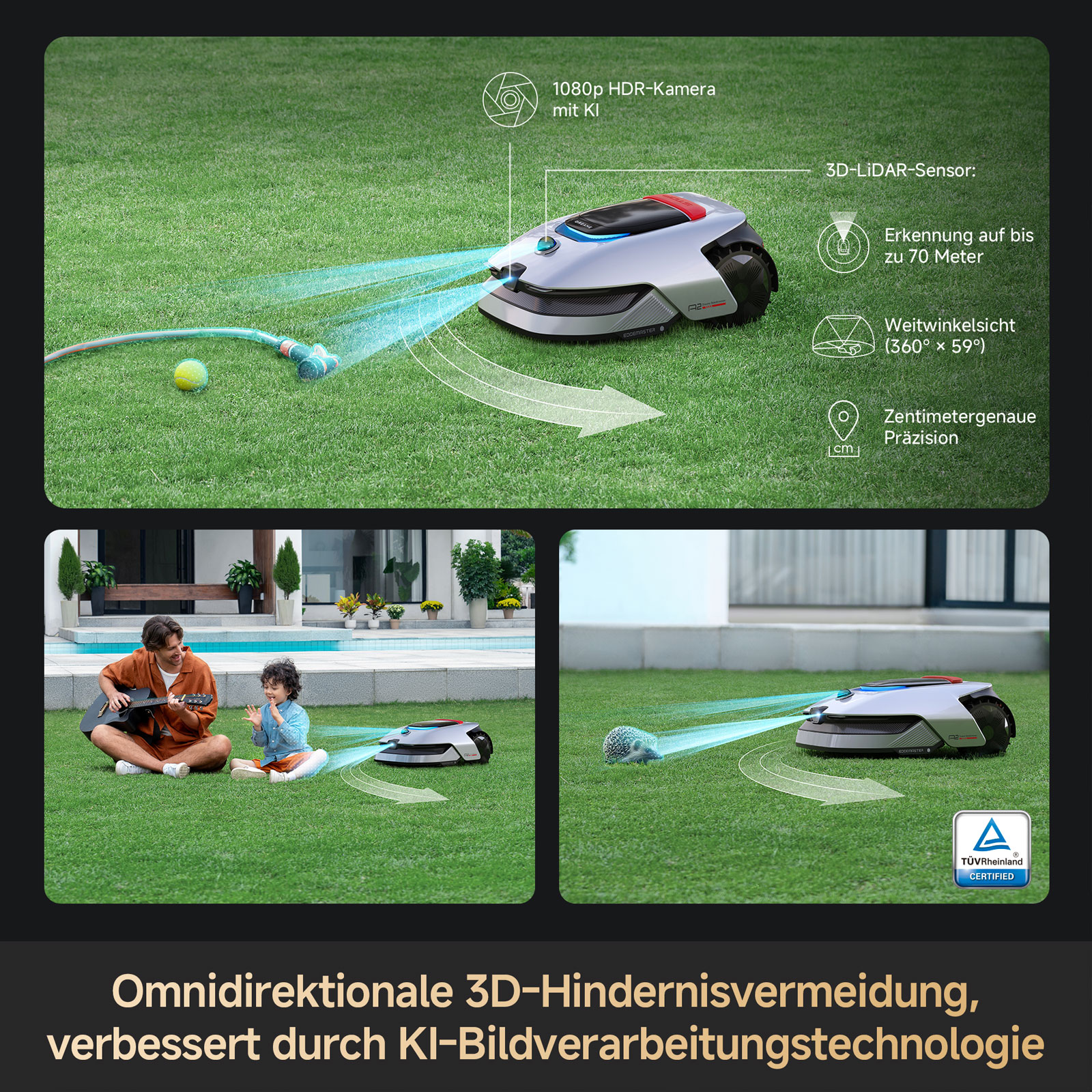 Dreame Mower A2 Rasenmähroboter