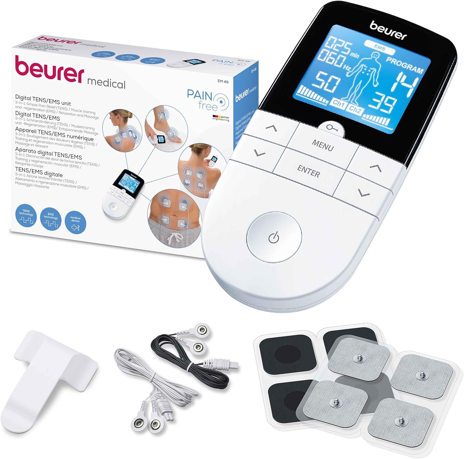 Beurer EM 49 Digital TENS/EMS Nervenstimulation