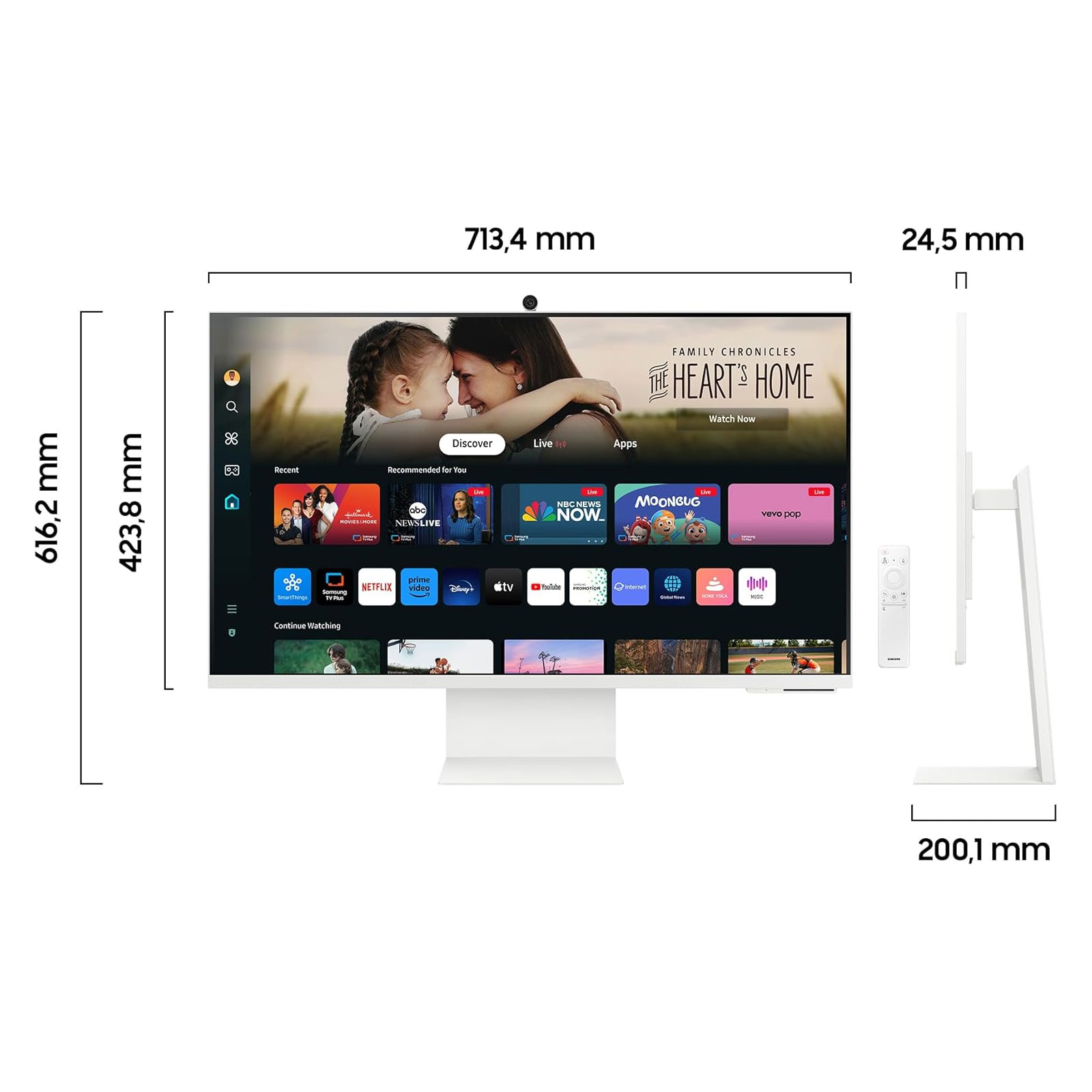 Samsung SMART M80D S32DM801UU Monitor