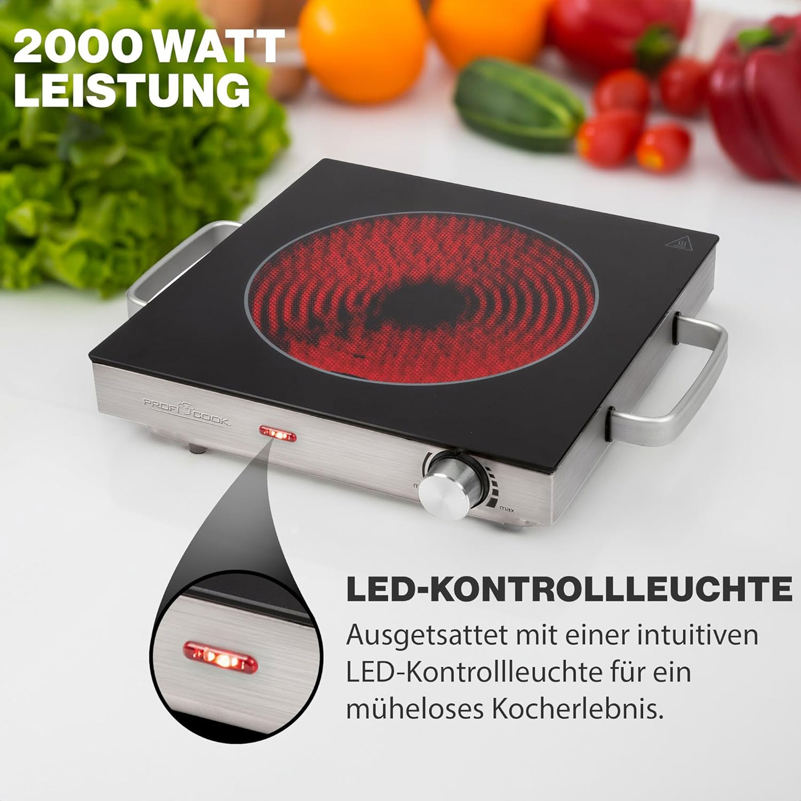 PROFICOOK PC-EKP 1210 Kochplatte