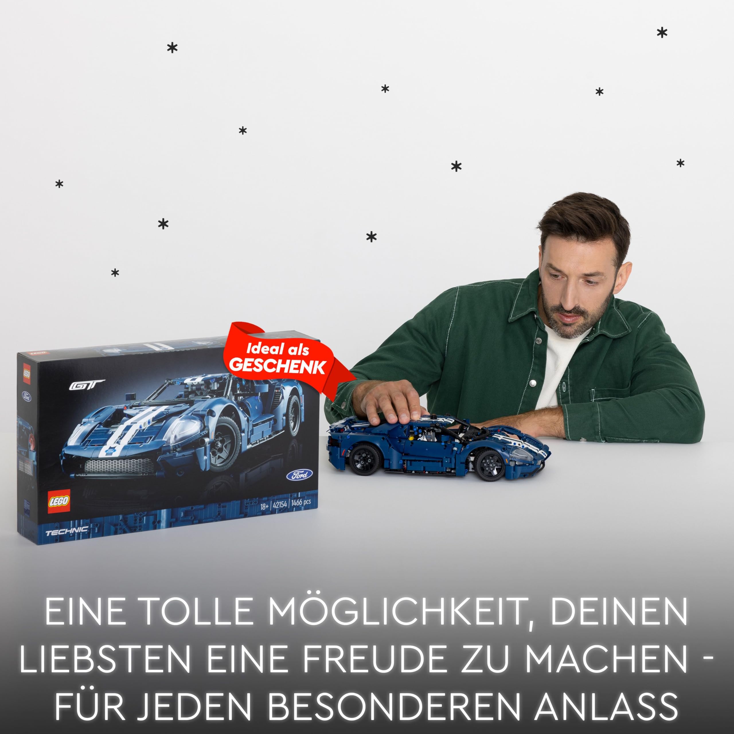 LEGO 42154 Technic Ford GT 2022 Auto-Modellbausatz