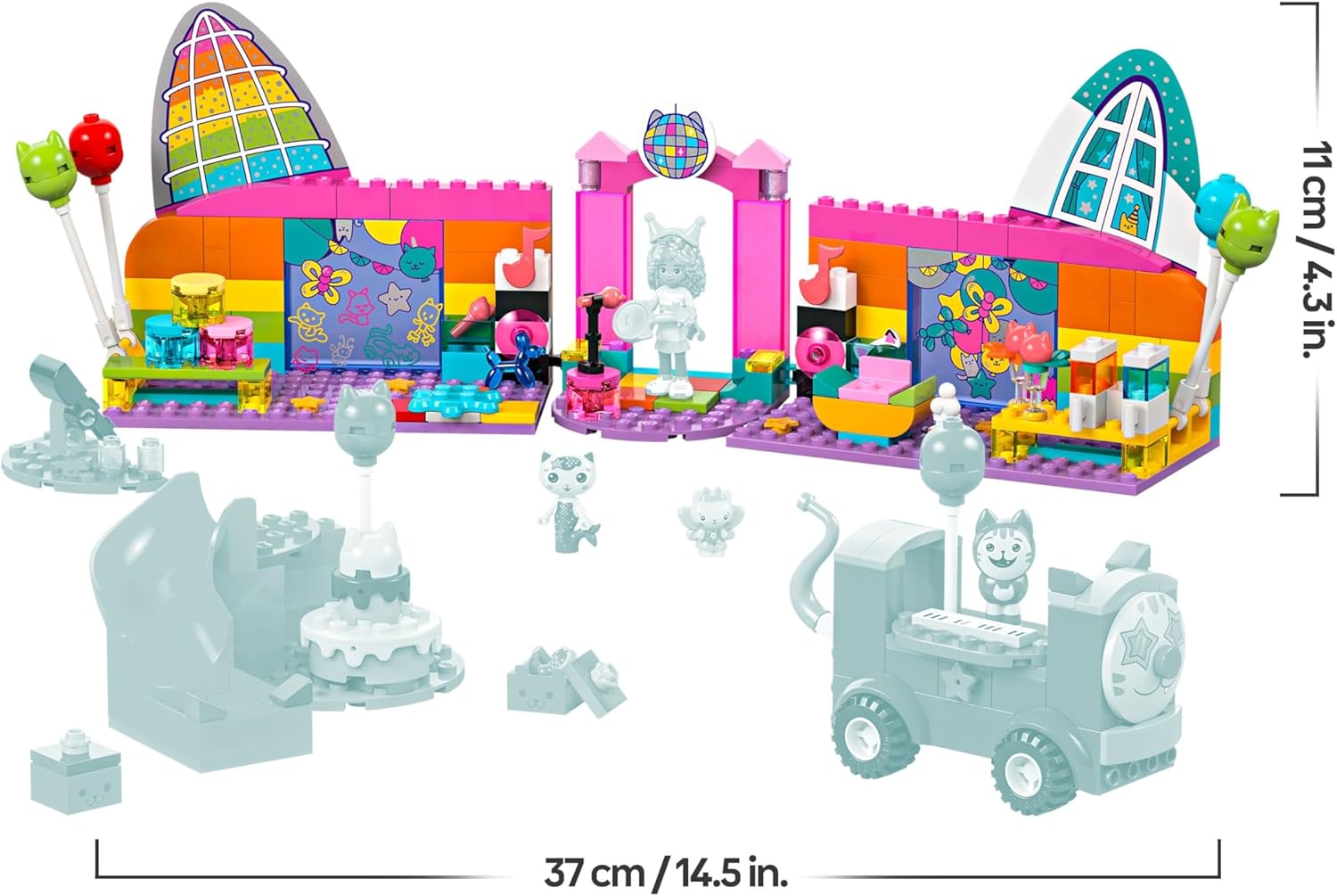 LEGO 4+ Gabbys Puppenhaus Gabbys Partyraum