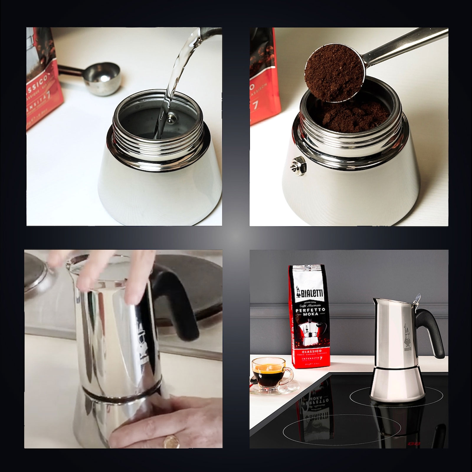 Bialetti New Venus Espressokocher Bialetti New Venus Espressokocher