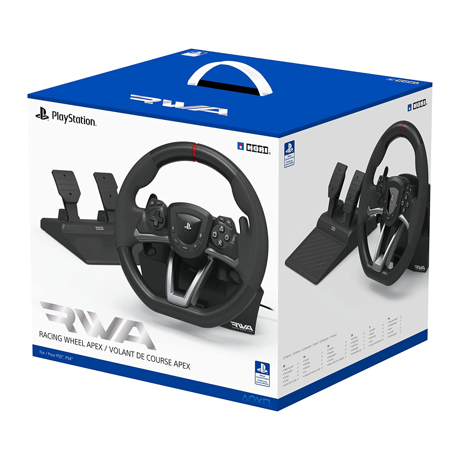 Hori Racing Wheel Apex Lenkrad + Pedale