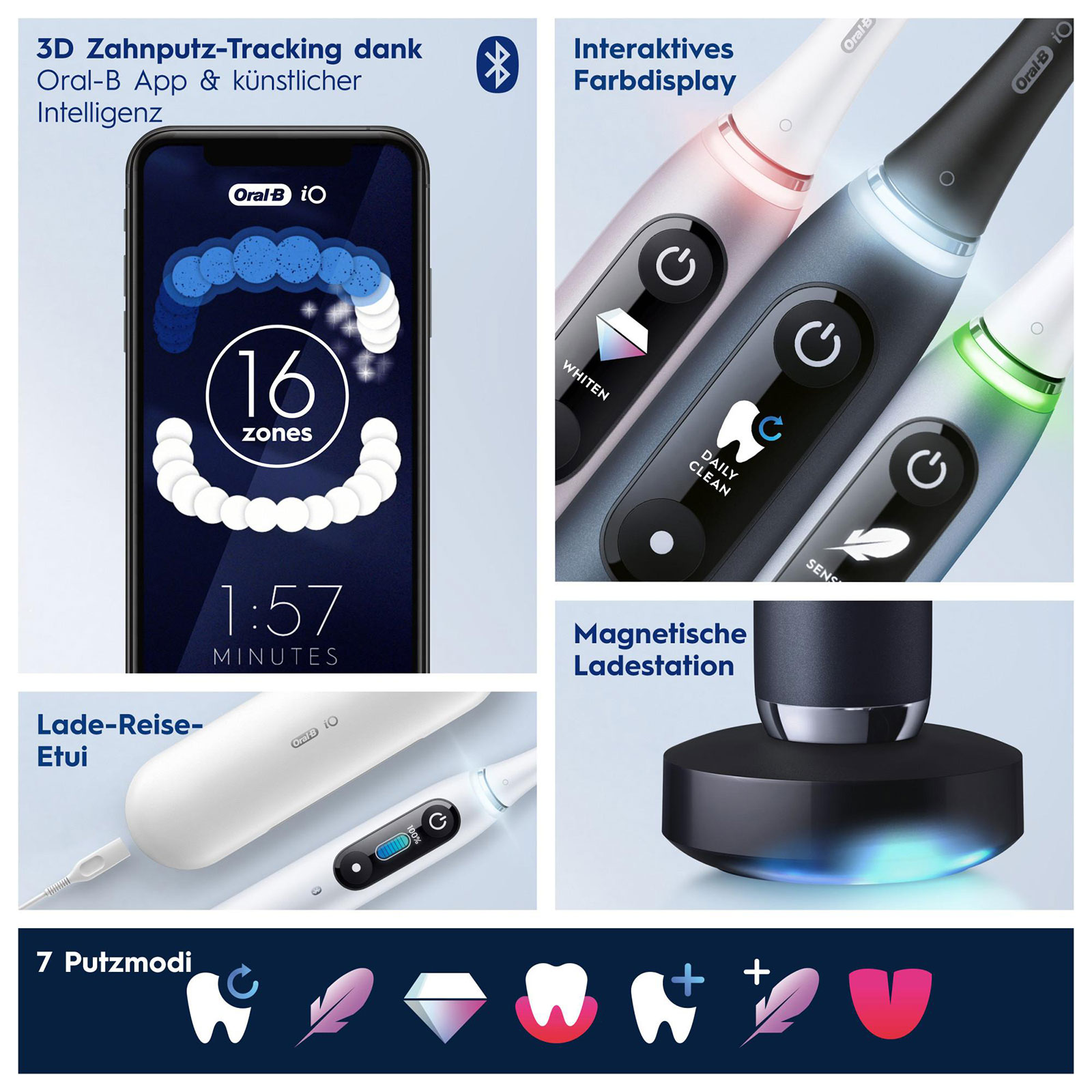 Oral-B Zahnbürste iO 9 Black