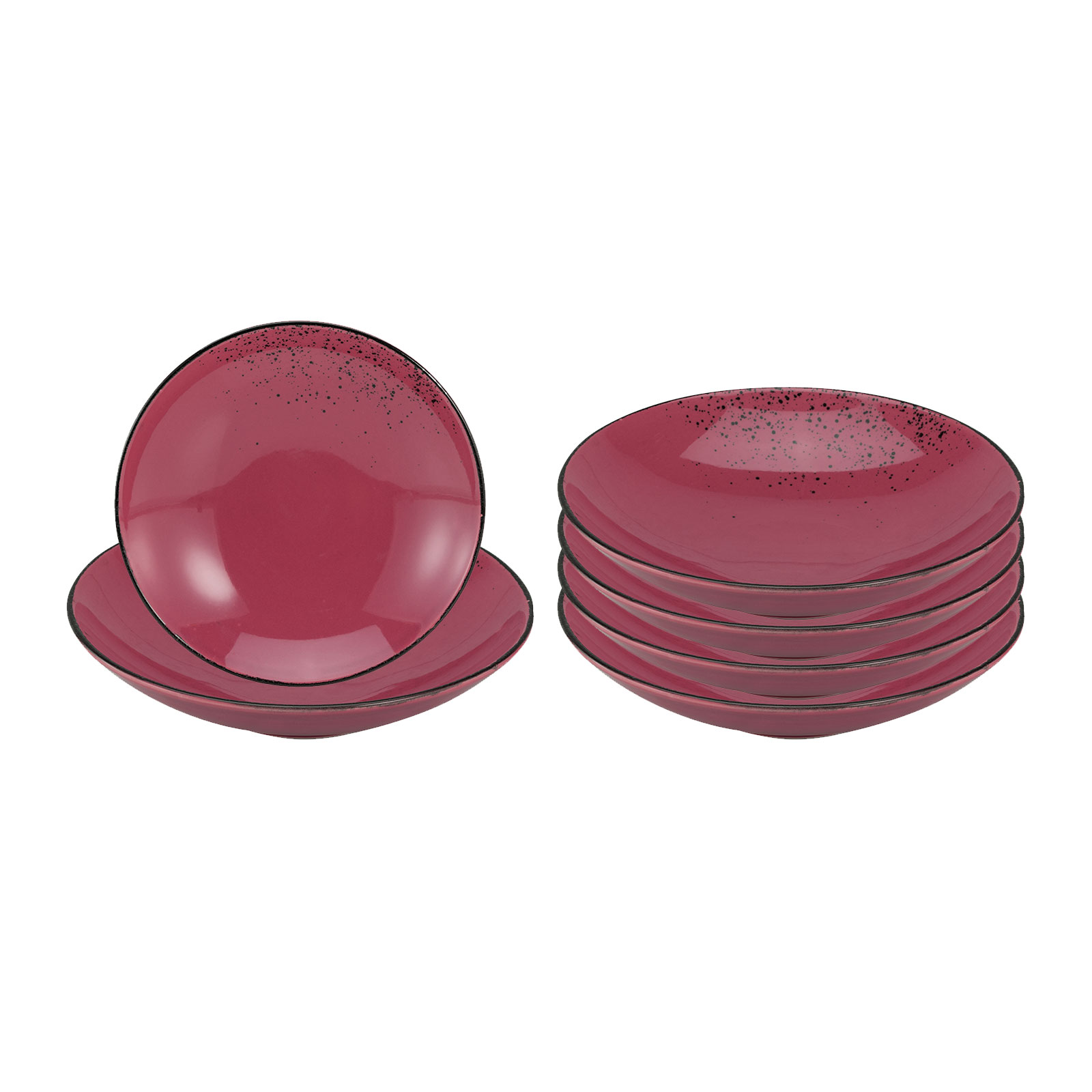 CreaTable Serie Nature Collection 6-er Suppenteller 22 cm 