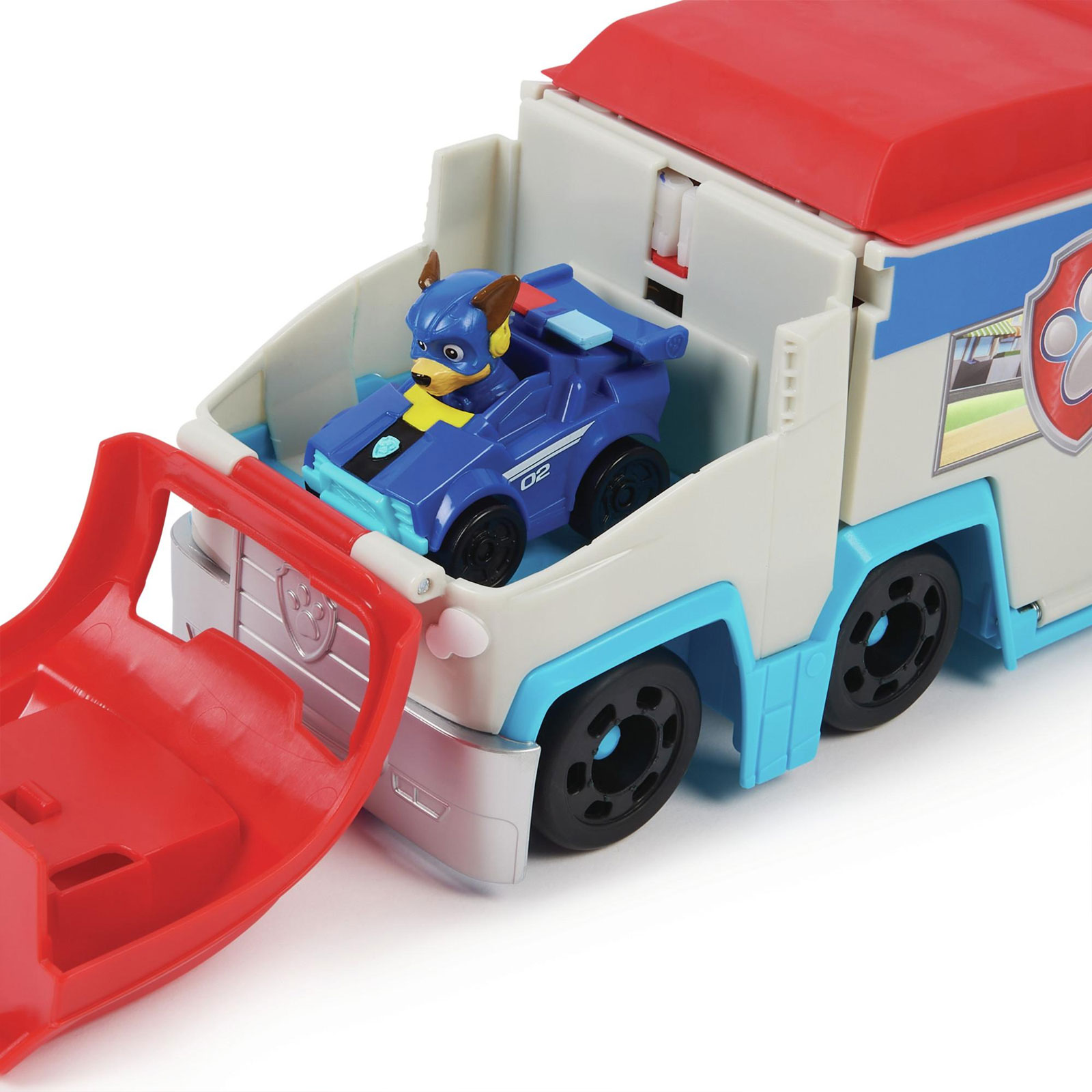Paw Patrol Der Mighty Kinofilm, Pup Squad Patroller Teamfahrzeug mit Chase-Spielzeugauto Spielzeugauto Paw Patrol Der Mighty Kinofilm, Pup Squad Patroller Teamfahrzeug mit Chase-Spielzeugauto Spielzeugauto
