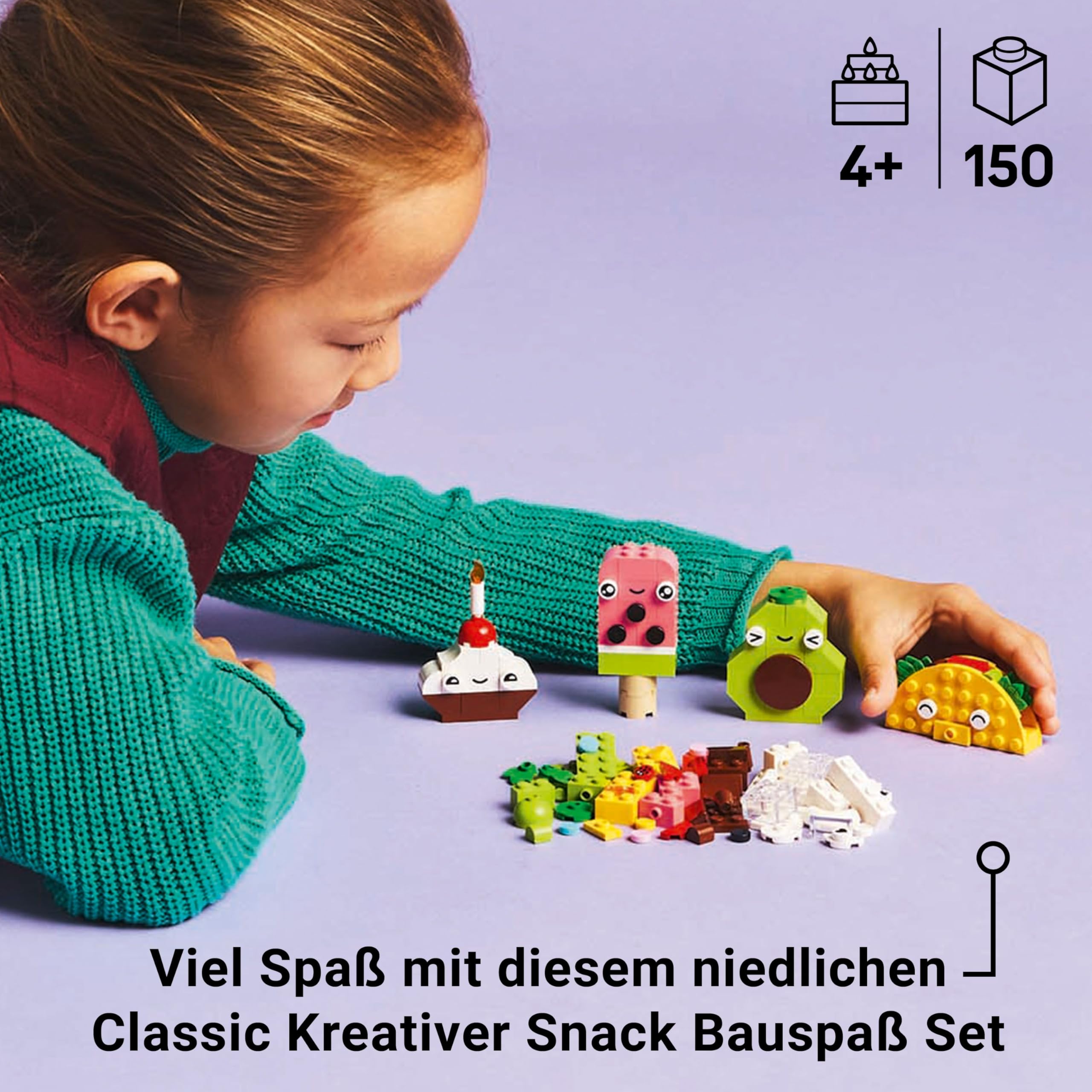 LEGO Classic Kreativer Snack Bauspaß 11039