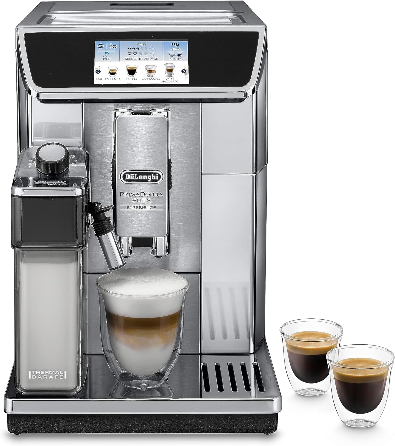 DeLonghi ECAM 656.85.MS PrimaDonna Elite Experience Kaffeevollautomat DeLonghi ECAM 656.85.MS PrimaDonna Elite Experience Kaffeevollautomat