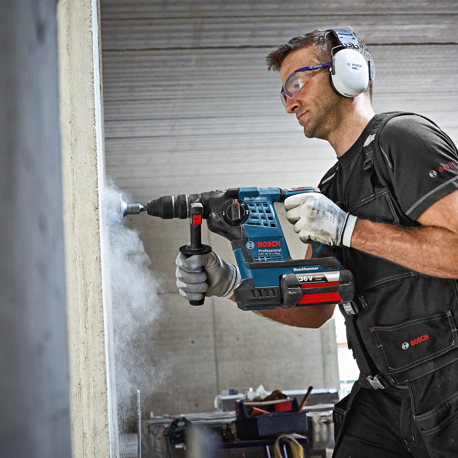 Bosch Professional GBH 36 VF-LI Bohrhammer (Akku)