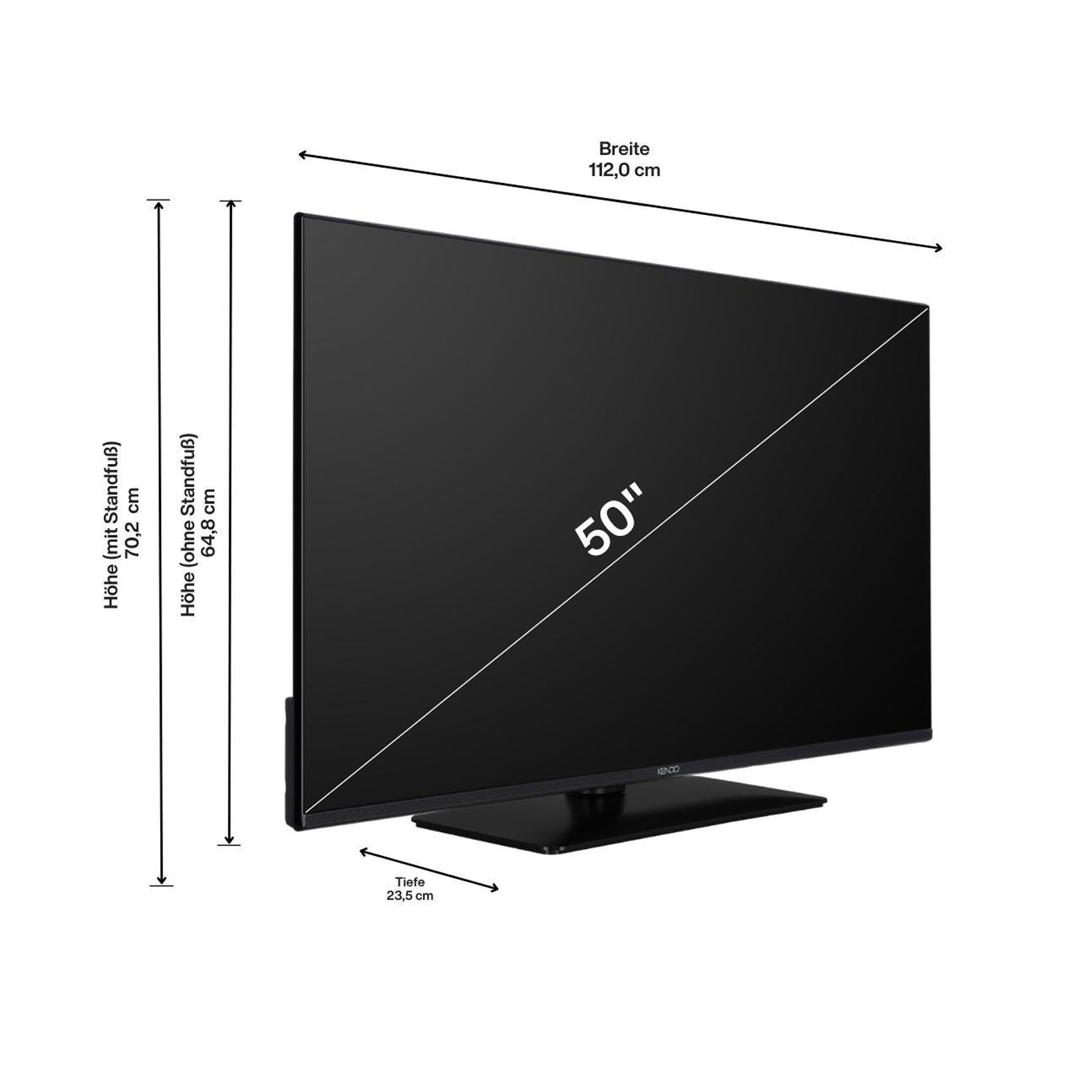 KENDO 50 LED 7251 B LED TV KENDO 50 LED 7251 B LED TV