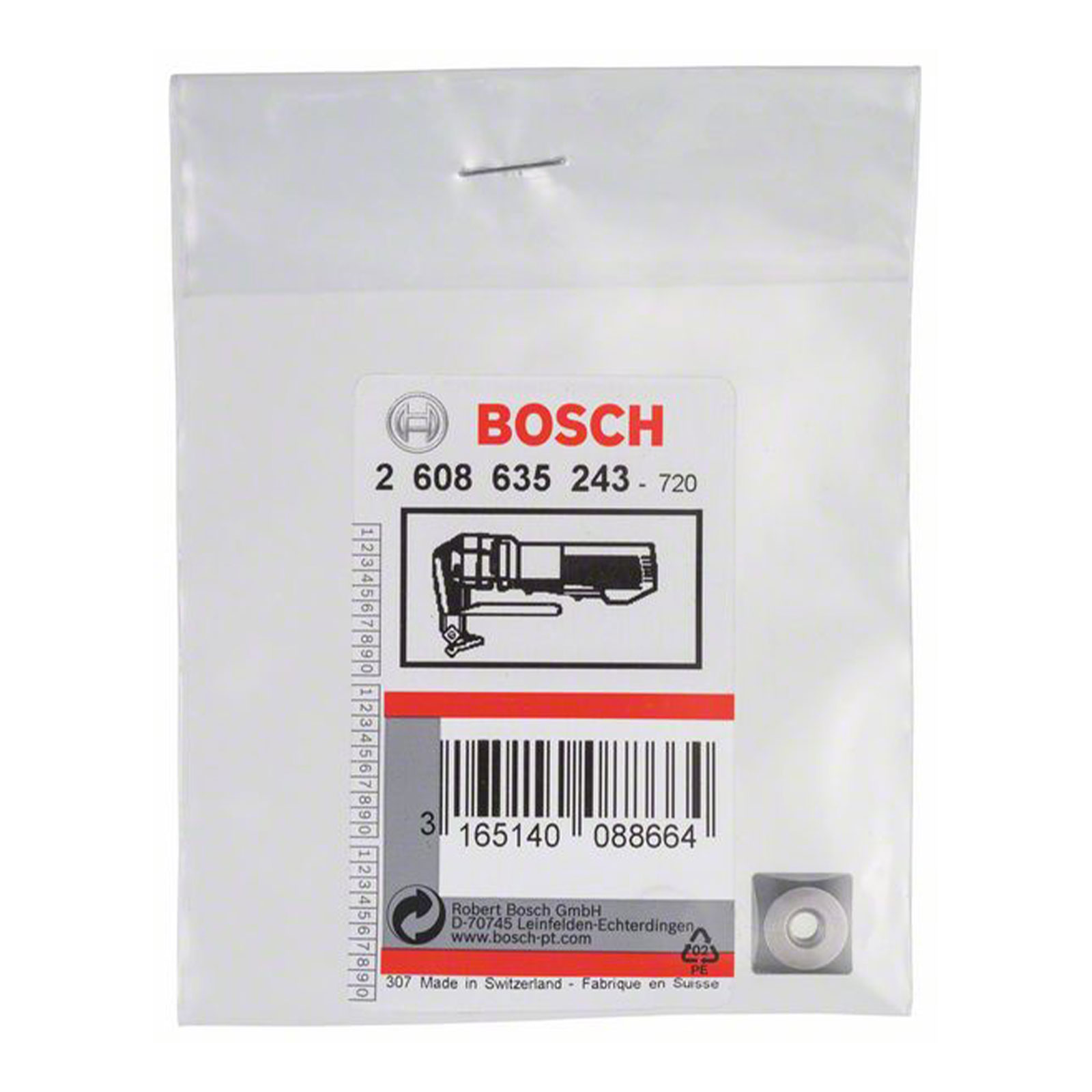 Bosch Professional Obermesser und Untermesser, GSC 10.8 V-LI / 1,6 / 160 / GSC 12V-13