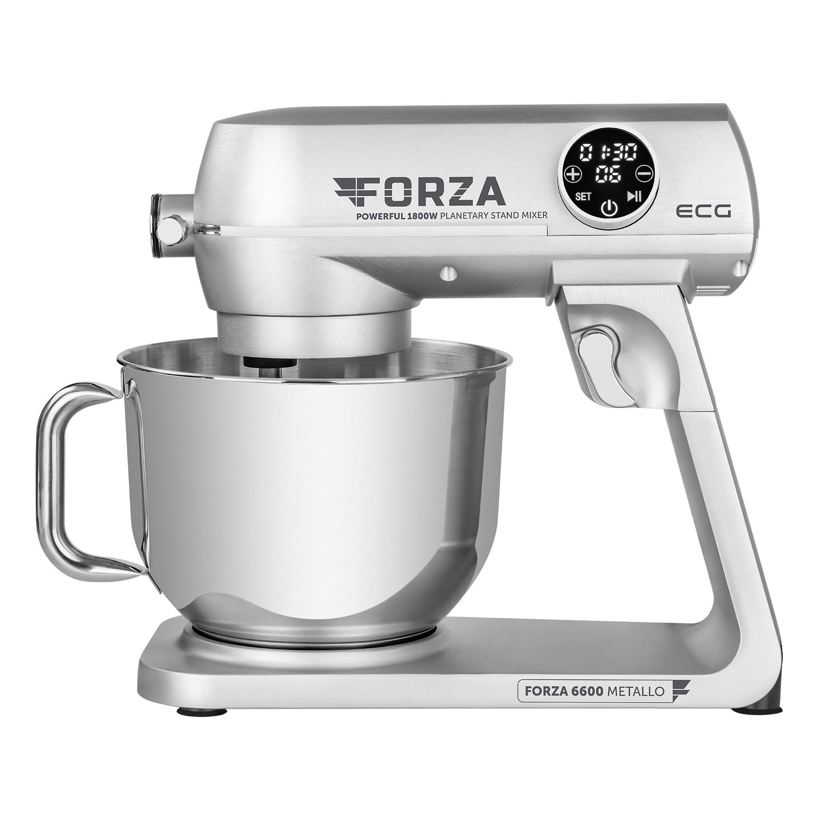 ECG Küchenmaschine FORZA 6600 Metallo Scuro