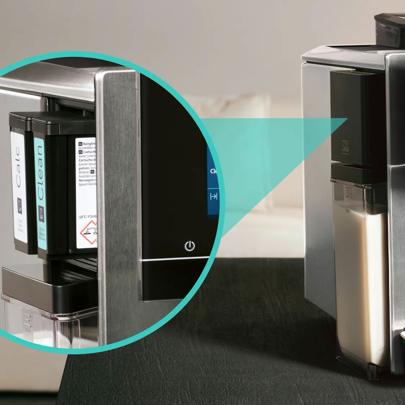 Siemens TQ903DZ3 Kaffeevollautomat  EQ.9 Plus Edelstahl Siemens TQ903DZ3 Kaffeevollautomat  EQ.9 Plus Edelstahl