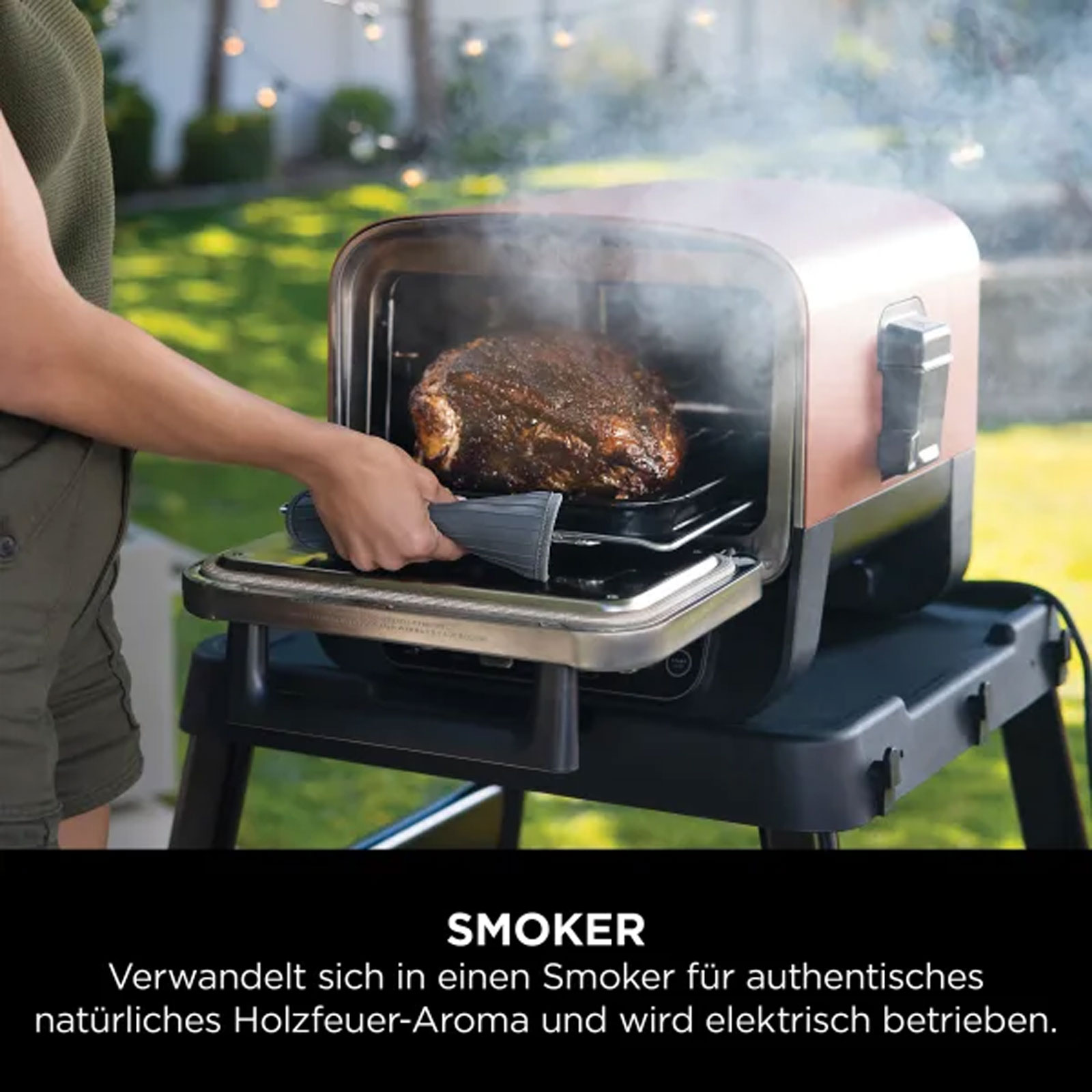 Ninja OO101DE Woodfire Tischgrill