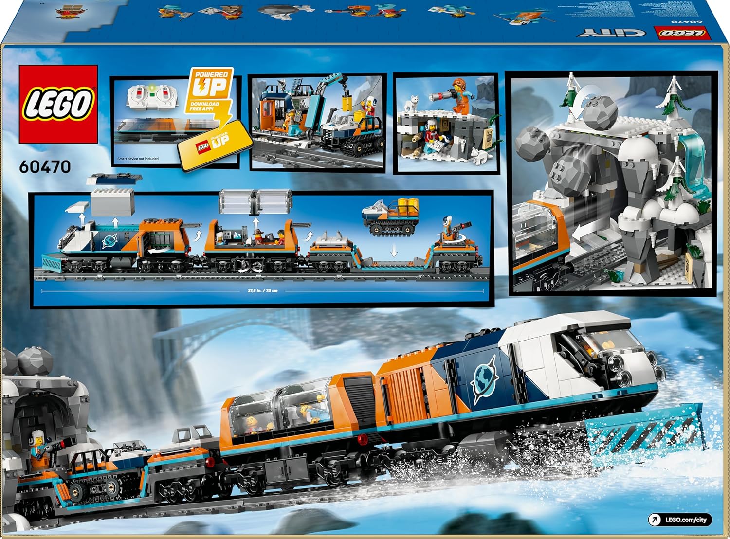 LEGO City Trains Arktis-Polarexpress 60470