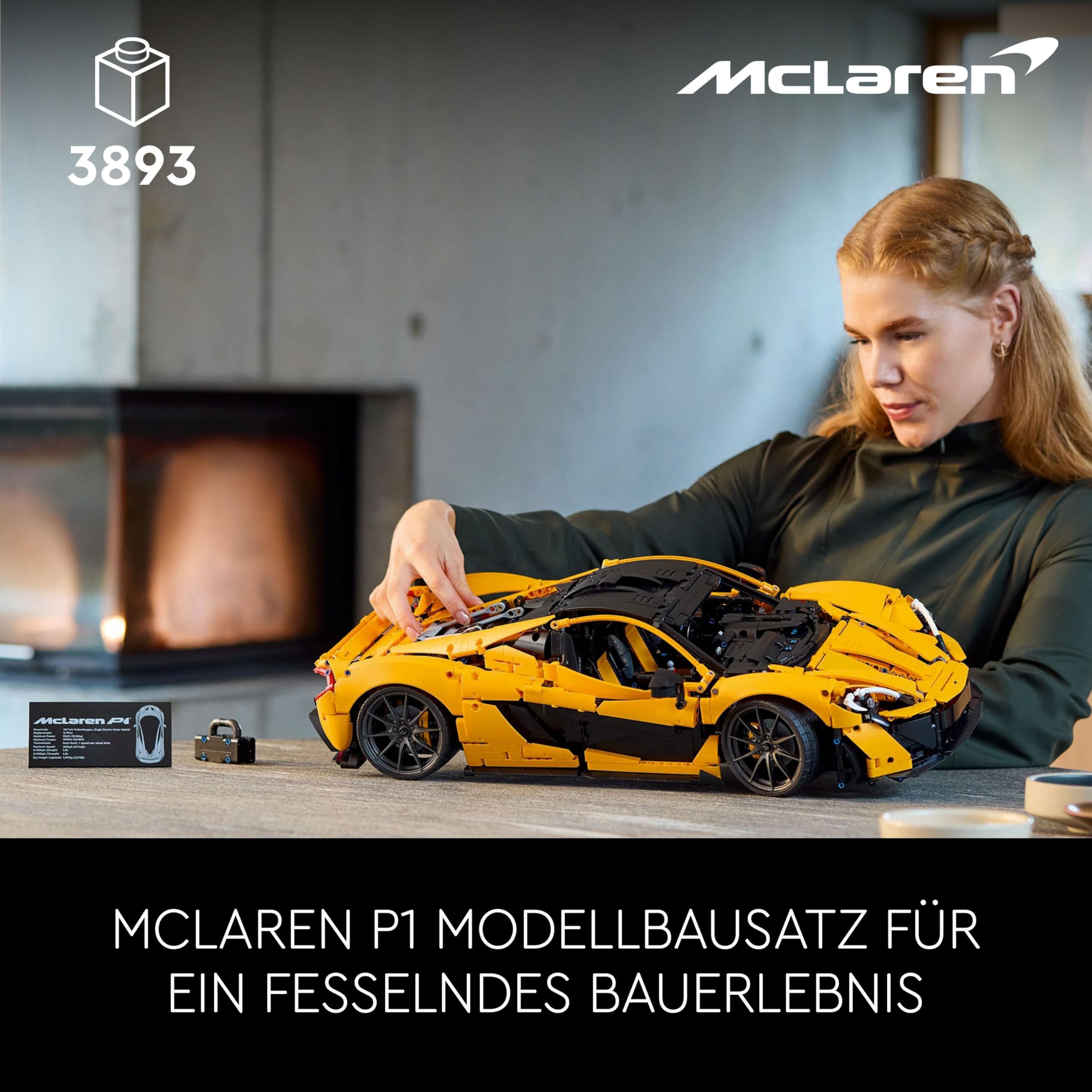 LEGO Technic McLaren P1, Set mit Supersportwagen 42172