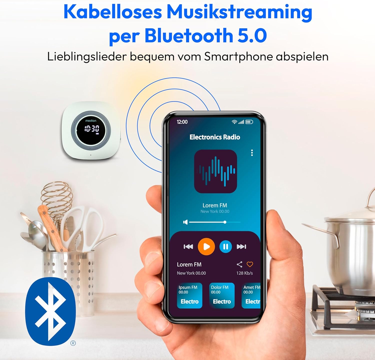 Medion LIFE S66884 (MD43884) Duschradio