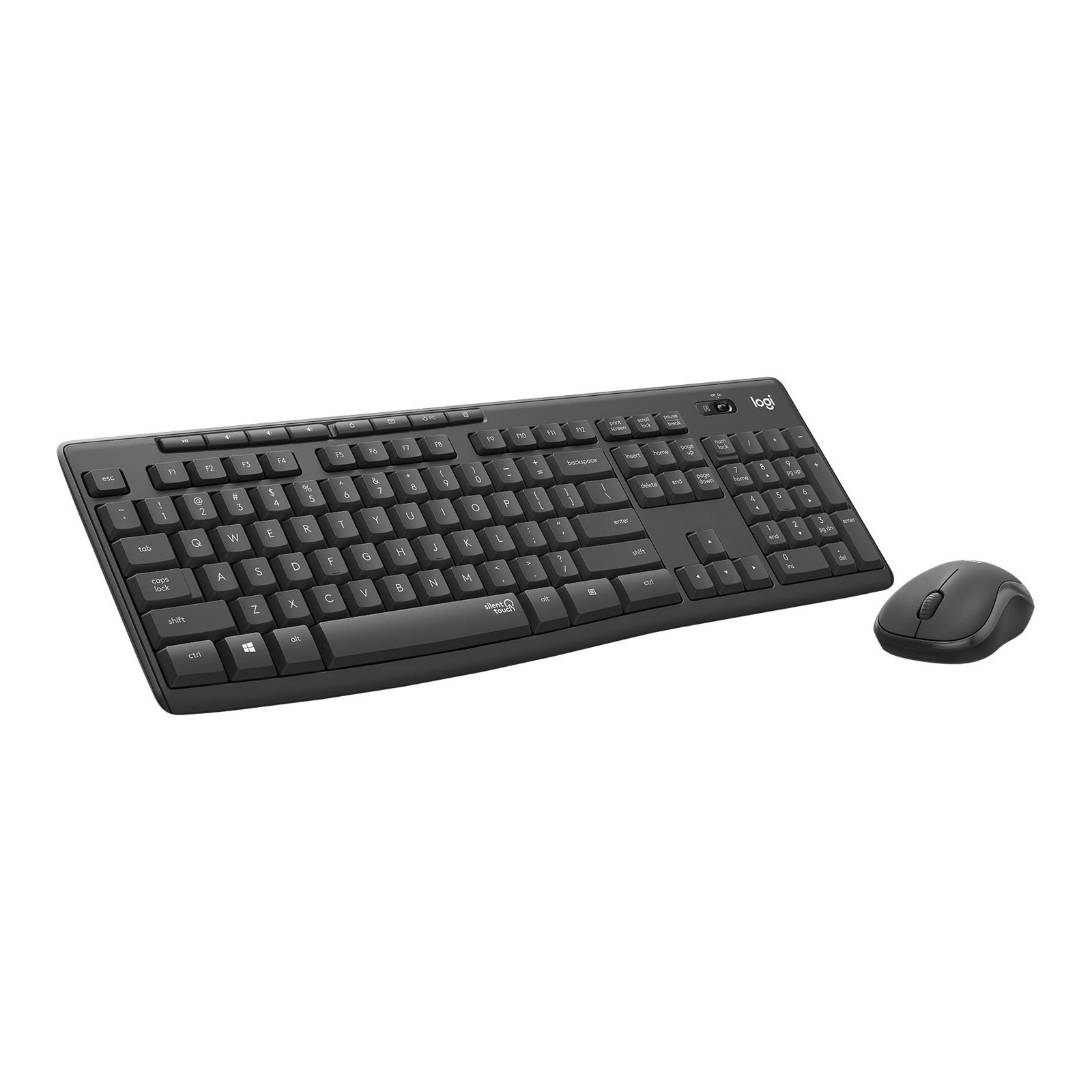 Logitech MK295 Silent Wireless Combo Maus-Tastatur-Set