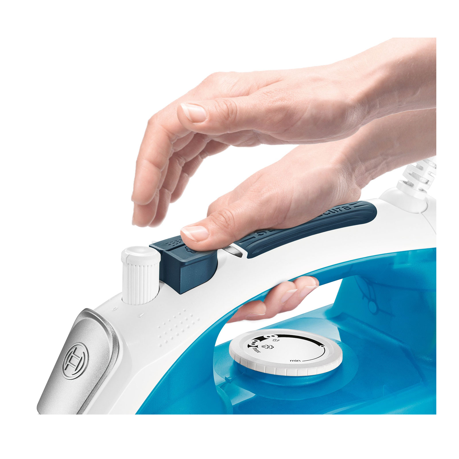 Bosch TDA1024210 Dampfbügeleisen Palladium Glissee 2400 W magic night blue