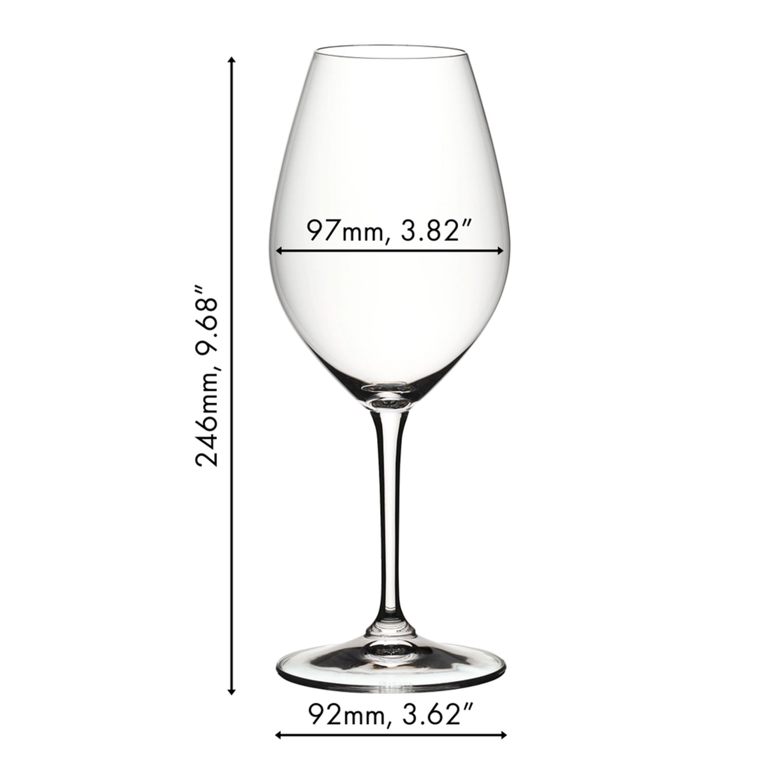 RIEDEL WINE FRIENDLY RED WINE 4 PACK