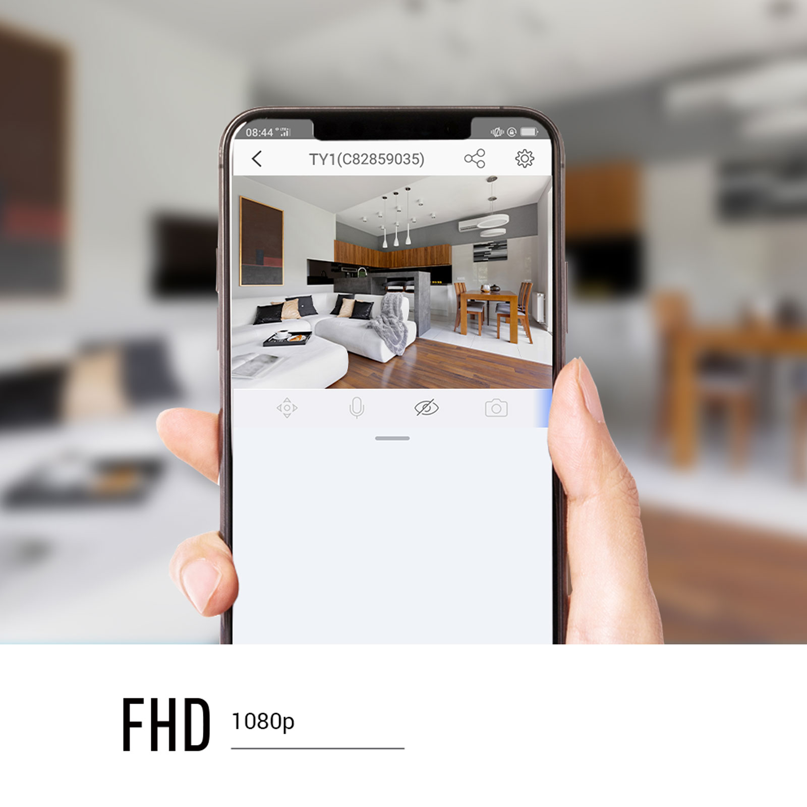 EZVIZ TY1 Full-HD Intelligente schwenk- und neigbare WLAN-Kamera EZVIZ TY1 Full-HD Intelligente schwenk- und neigbare WLAN-Kamera