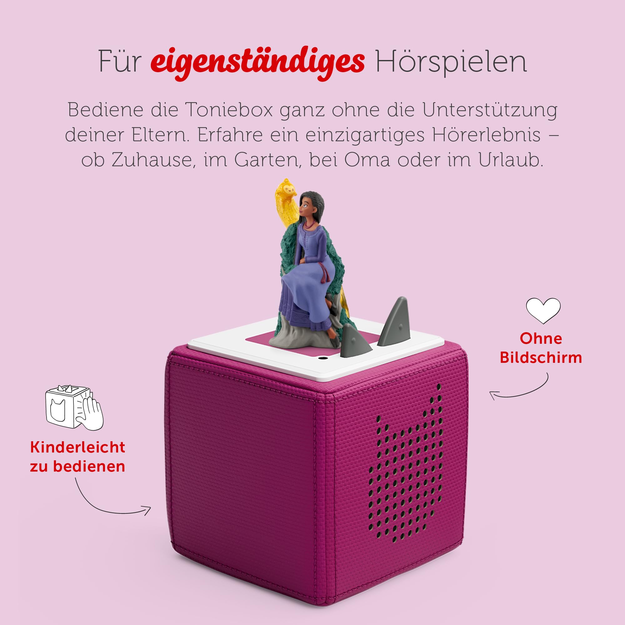 tonies Hörfiguren für Toniebox, Disney Wish, Original-Hörspiel zum Film