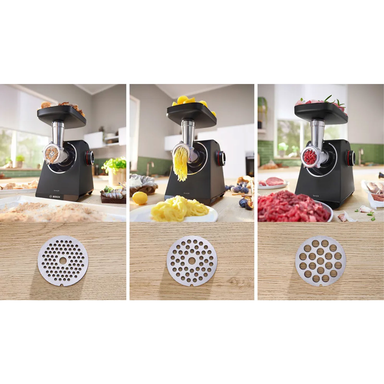 Bosch Serie 4 MFWS450B Fleischwolf 500 W Schwarz