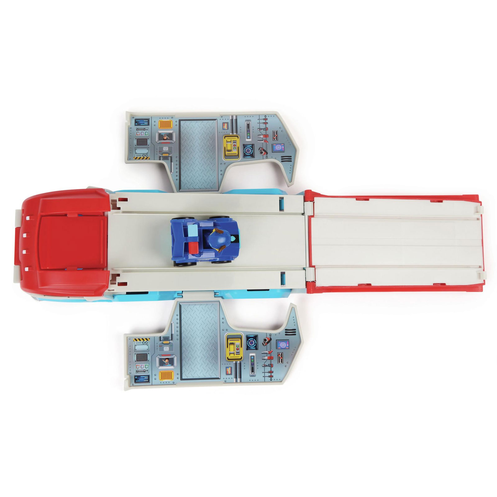 Paw Patrol Der Mighty Kinofilm, Pup Squad Patroller Teamfahrzeug mit Chase-Spielzeugauto Spielzeugauto Paw Patrol Der Mighty Kinofilm, Pup Squad Patroller Teamfahrzeug mit Chase-Spielzeugauto Spielzeugauto