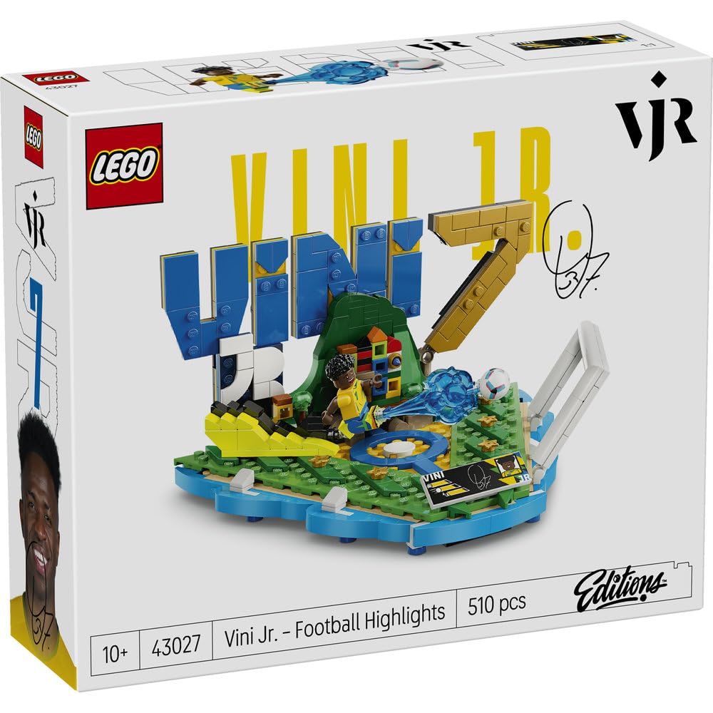 LEGO Editions Vini Jr. – Fußball-Highlights Spielzeug, 43027