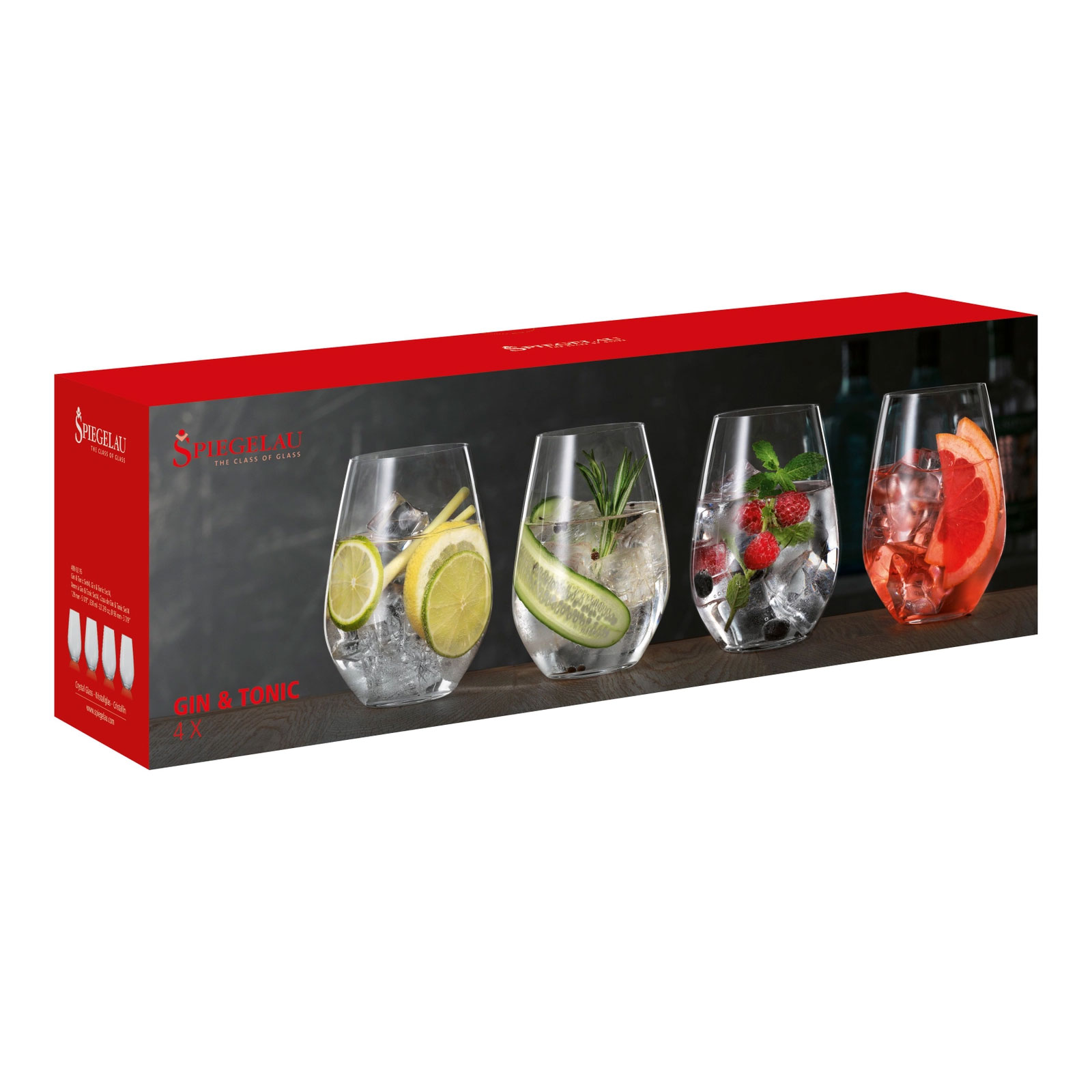 Spiegelau Gin & Tonic Set/4 480/35 Special Glasses UK