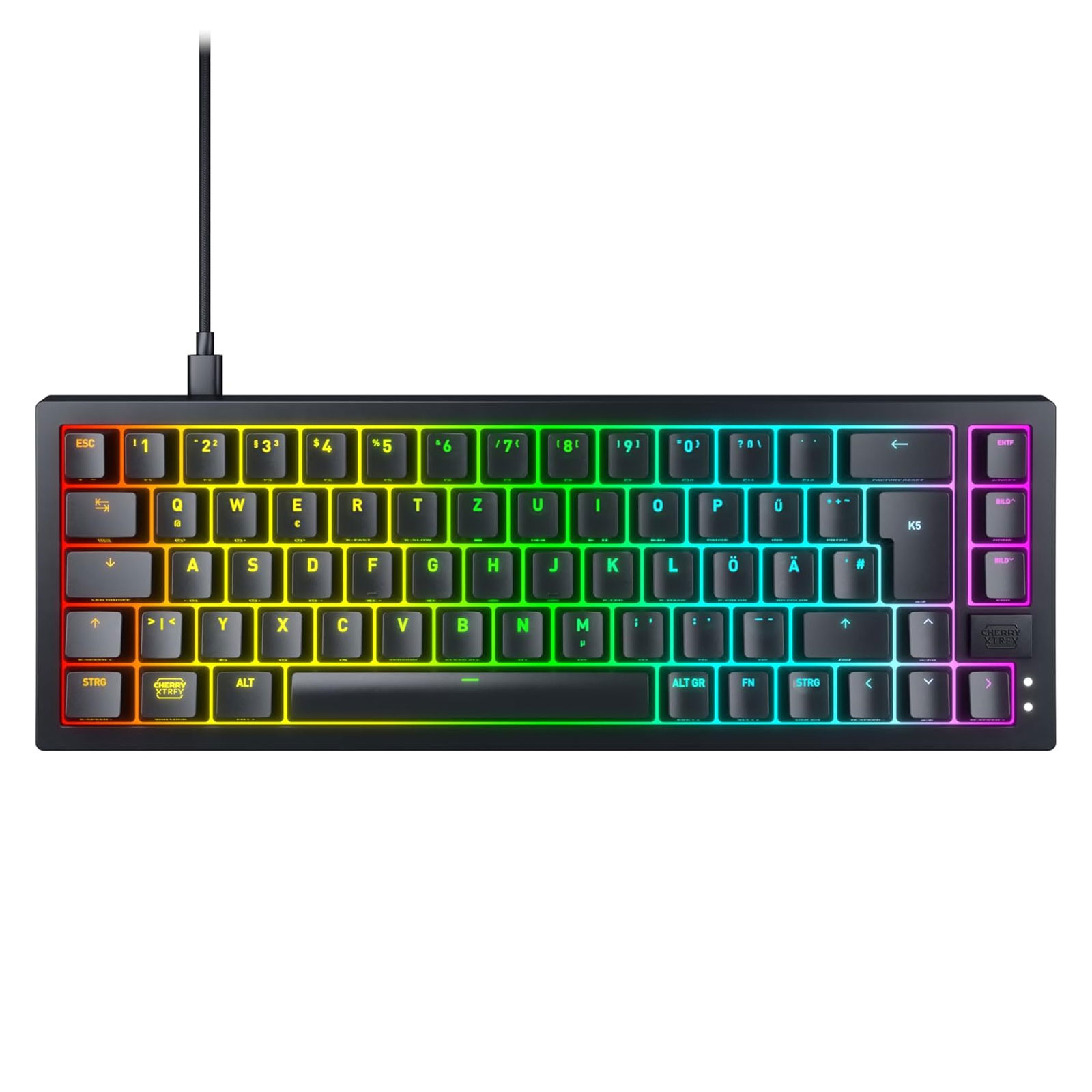 CHERRY XTRFY K5V2 Compact Gaming-Tastatur