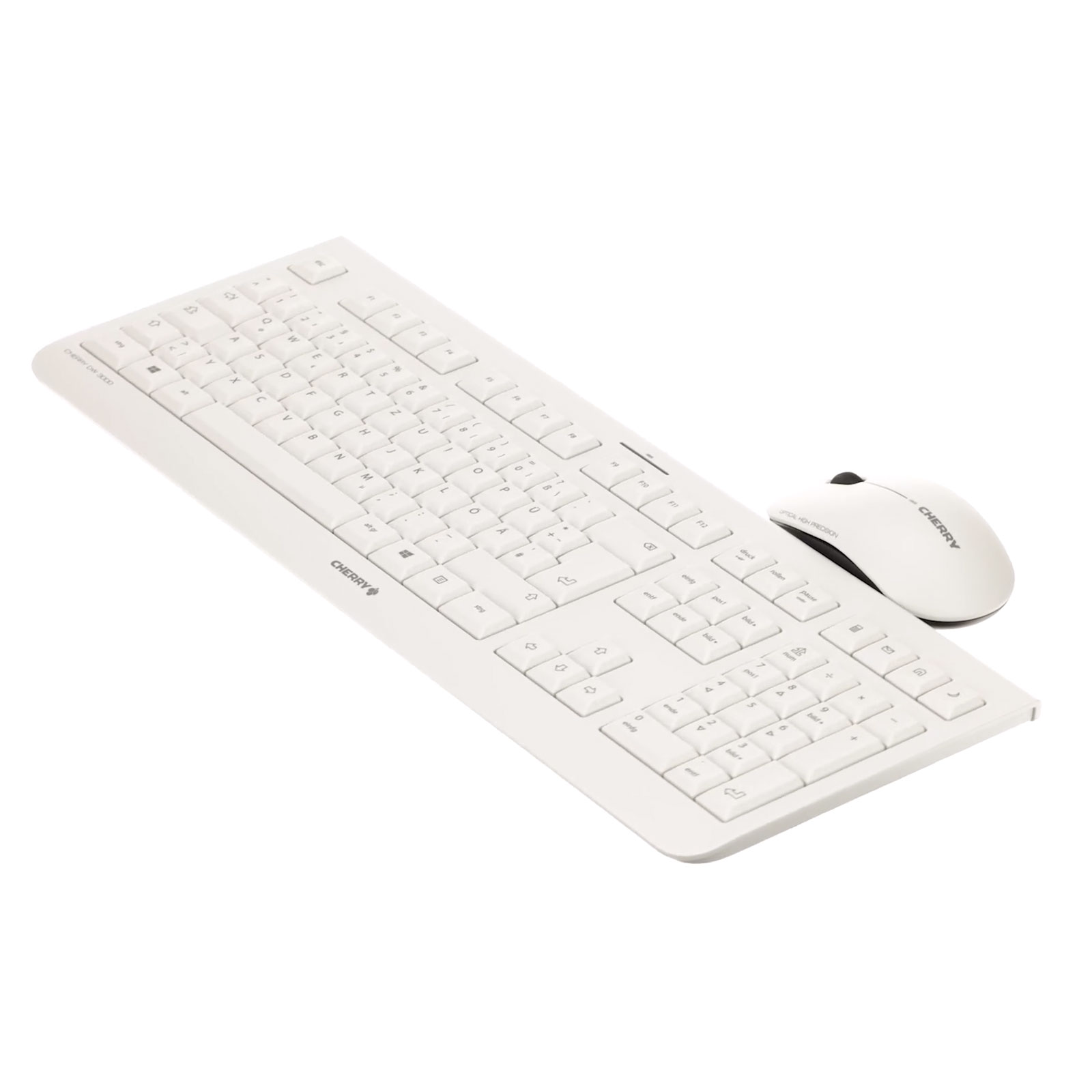 Cherry DW 3000 Tastatur und Maus Set Wireless USB 3 Tasten Maus